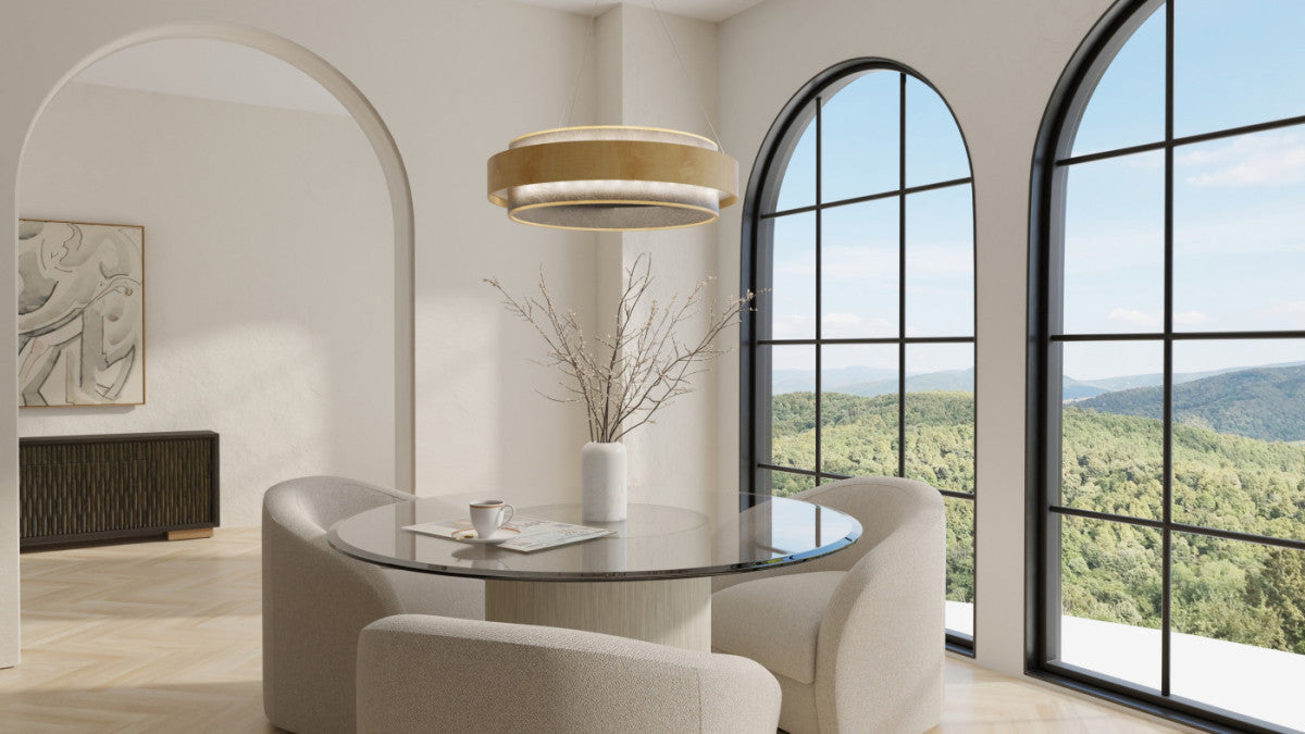 Accord Lighting 1624LED Petra Accord Pendant room setting
