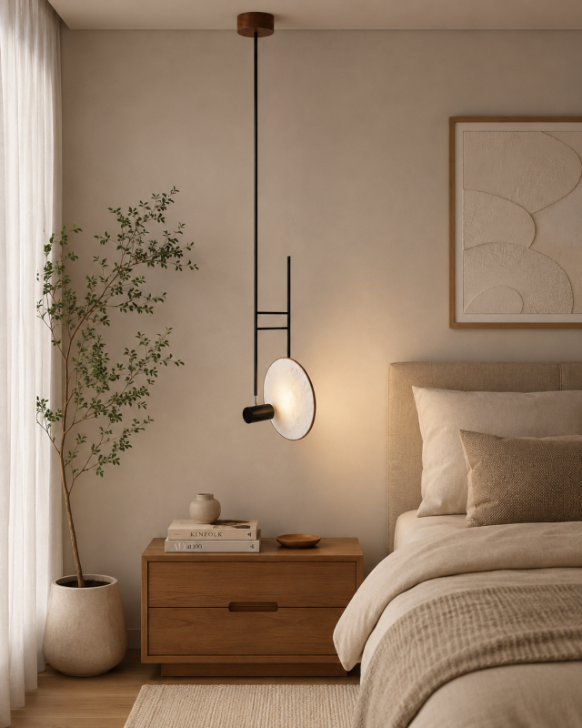 Accord Lighting 1636 Dot Accord Pendant room setting