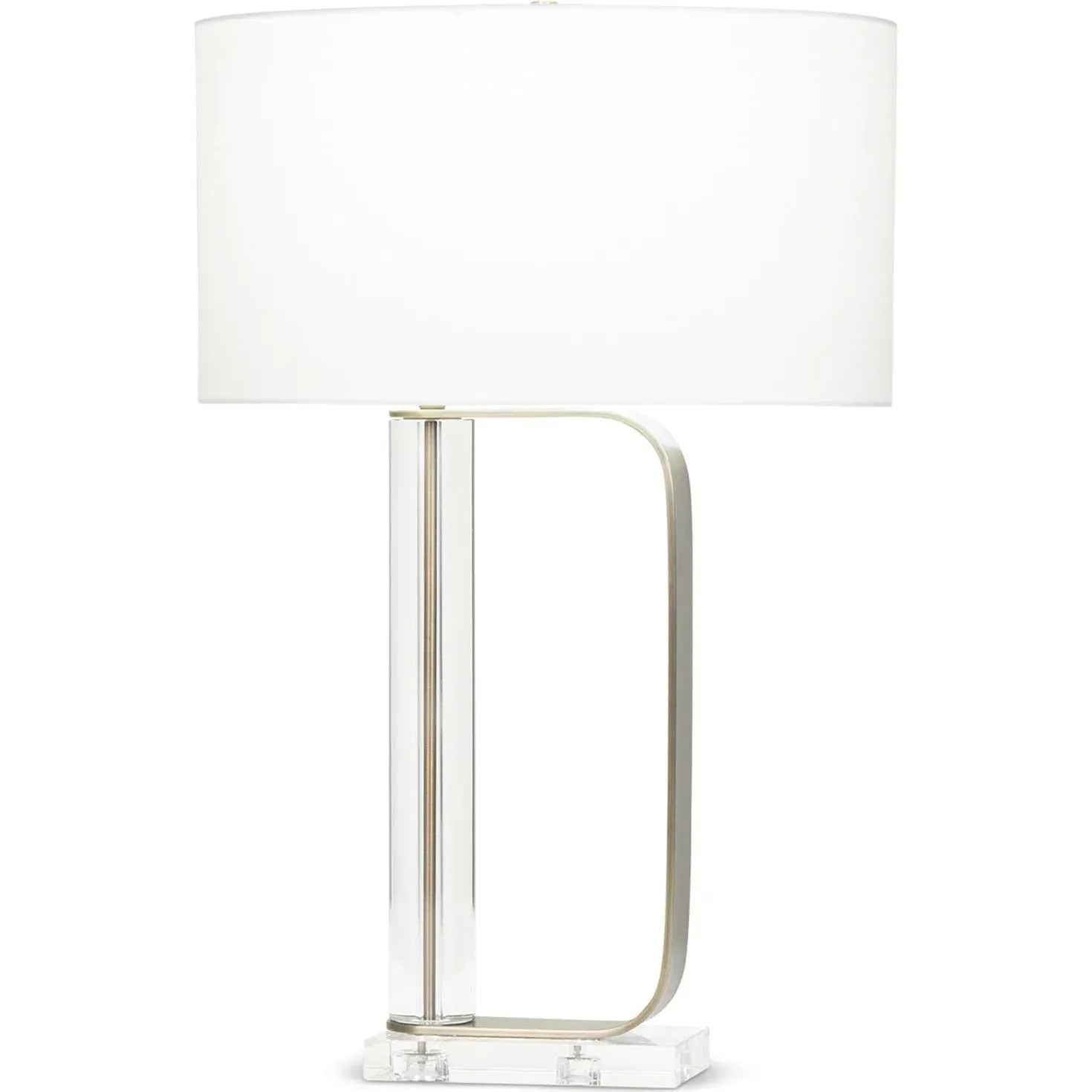 Flow Decor-4096-OWL-Table Lamps-Gabby-Clear