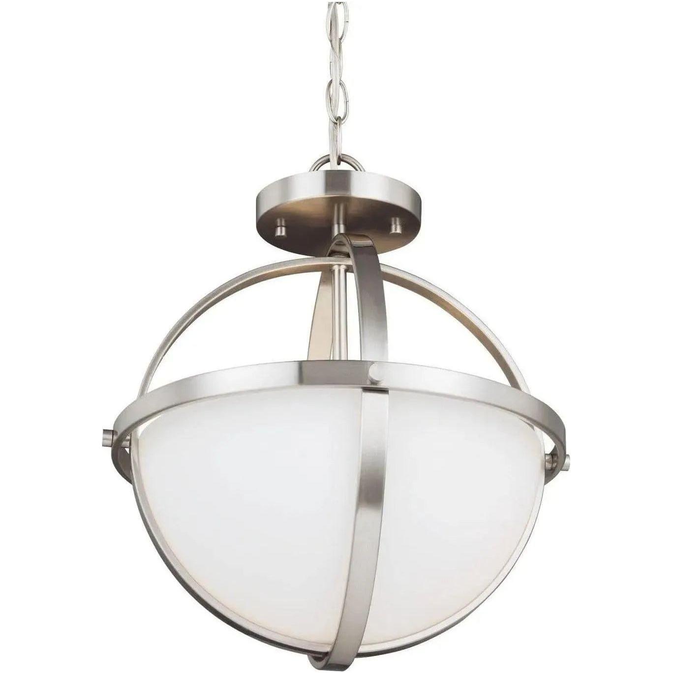 Generation Lighting - Alturas Semi-Flush Convertible Pendant - 7724602-962 | Montreal Lighting & Hardware