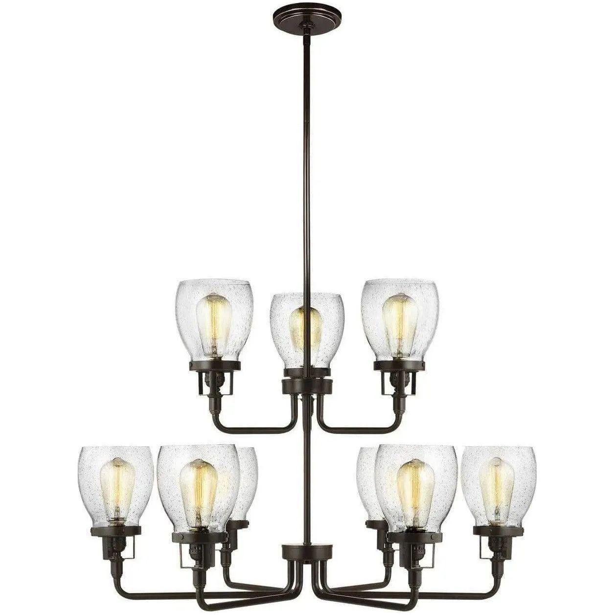 Generation Lighting - Belton Up Chandelier - 3214505EN7-710 | Montreal Lighting & Hardware