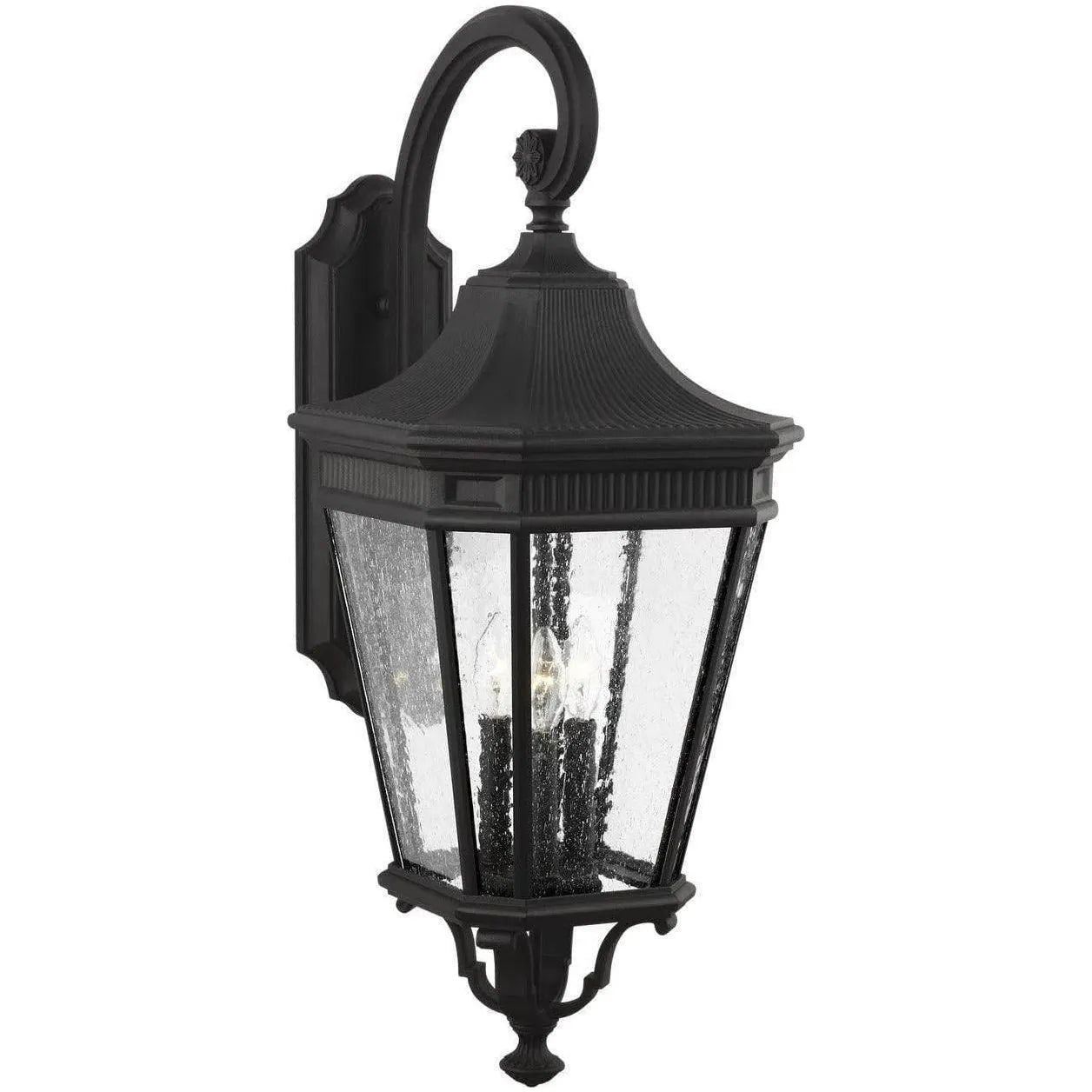 Generation Lighting - Cotswold Lane Outdoor Wall Lantern - OL5405BK | Montreal Lighting & Hardware