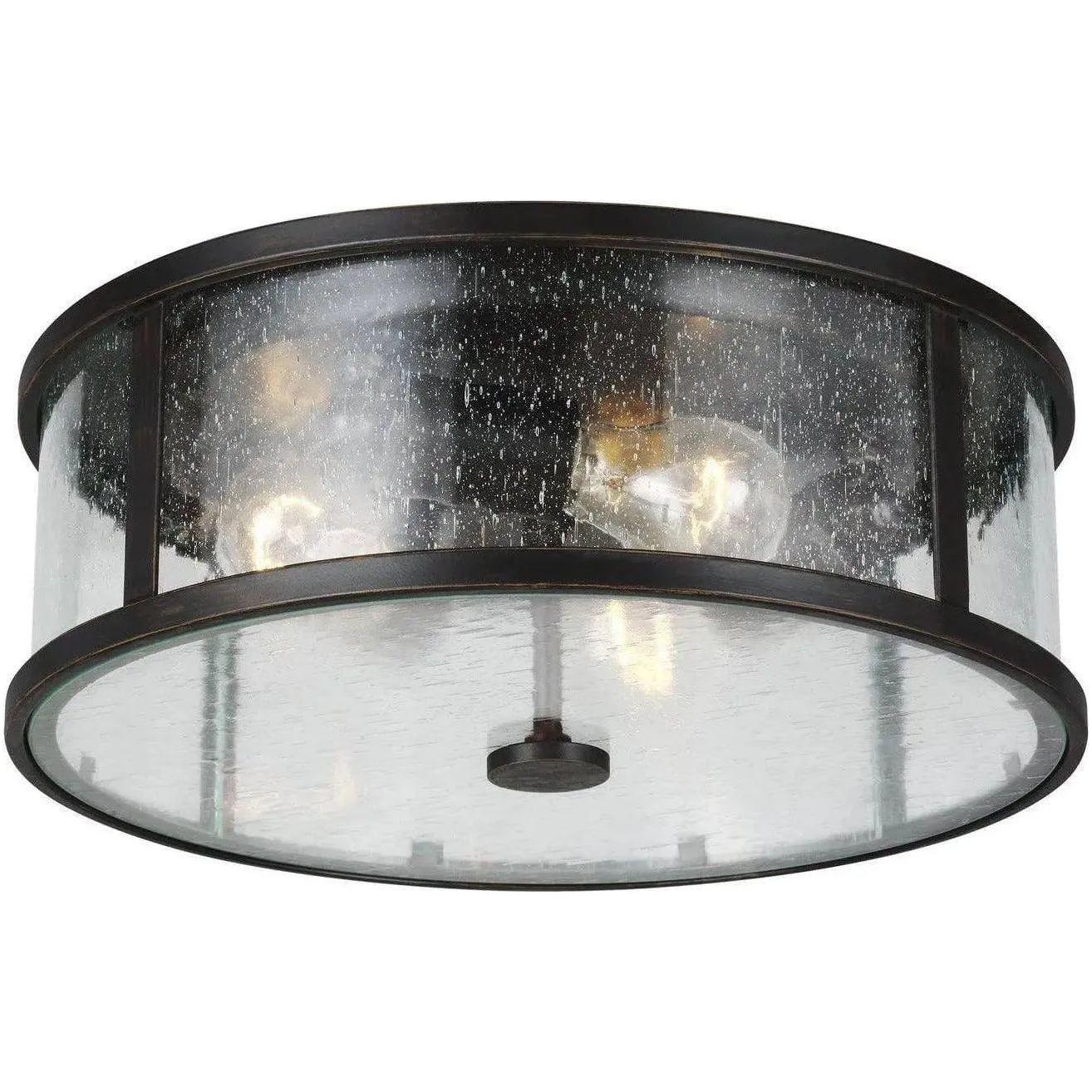 Generation Lighting - Dakota Outdoor Flush Mount - OL7633ES | Montreal Lighting & Hardware