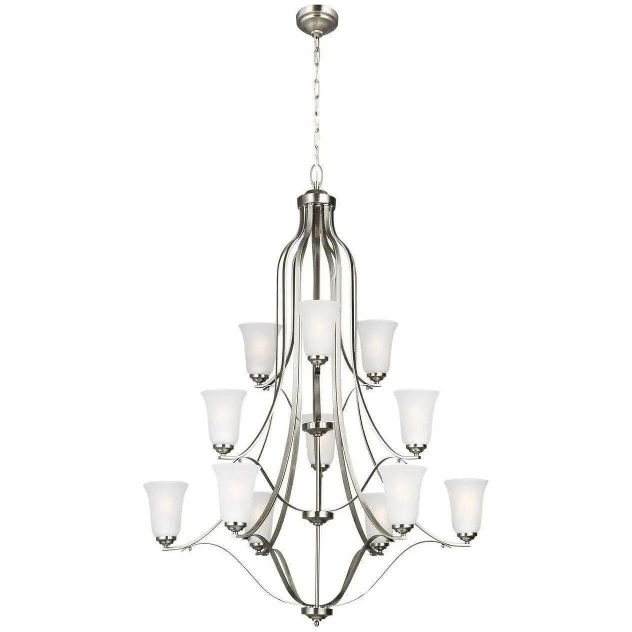 Generation Lighting - Emmons Chandelier - 3139012EN3-962 | Montreal Lighting & Hardware