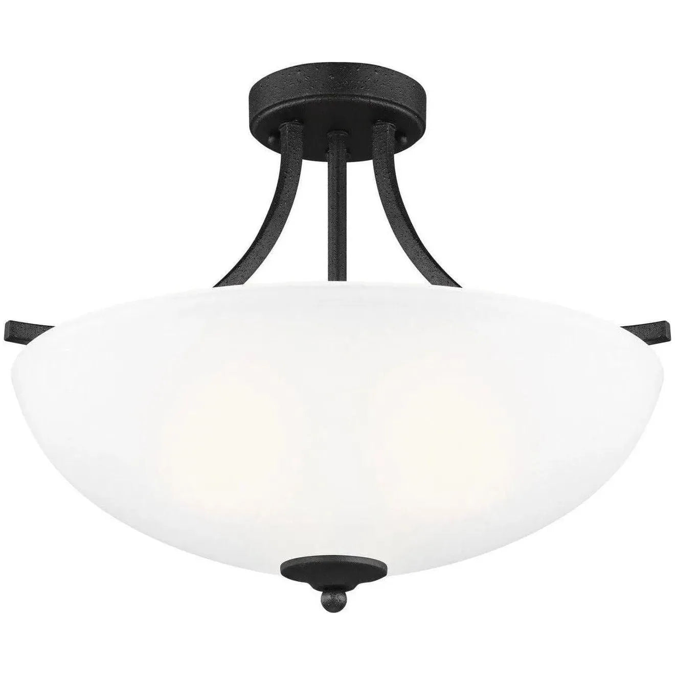 Generation Lighting - Geary Semi-Flush Convertible Pendant - 7716502-710 | Montreal Lighting & Hardware