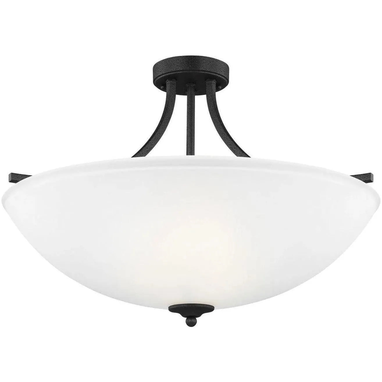 Generation Lighting - Geary Semi-Flush Convertible Pendant - 7716502-710 | Montreal Lighting & Hardware