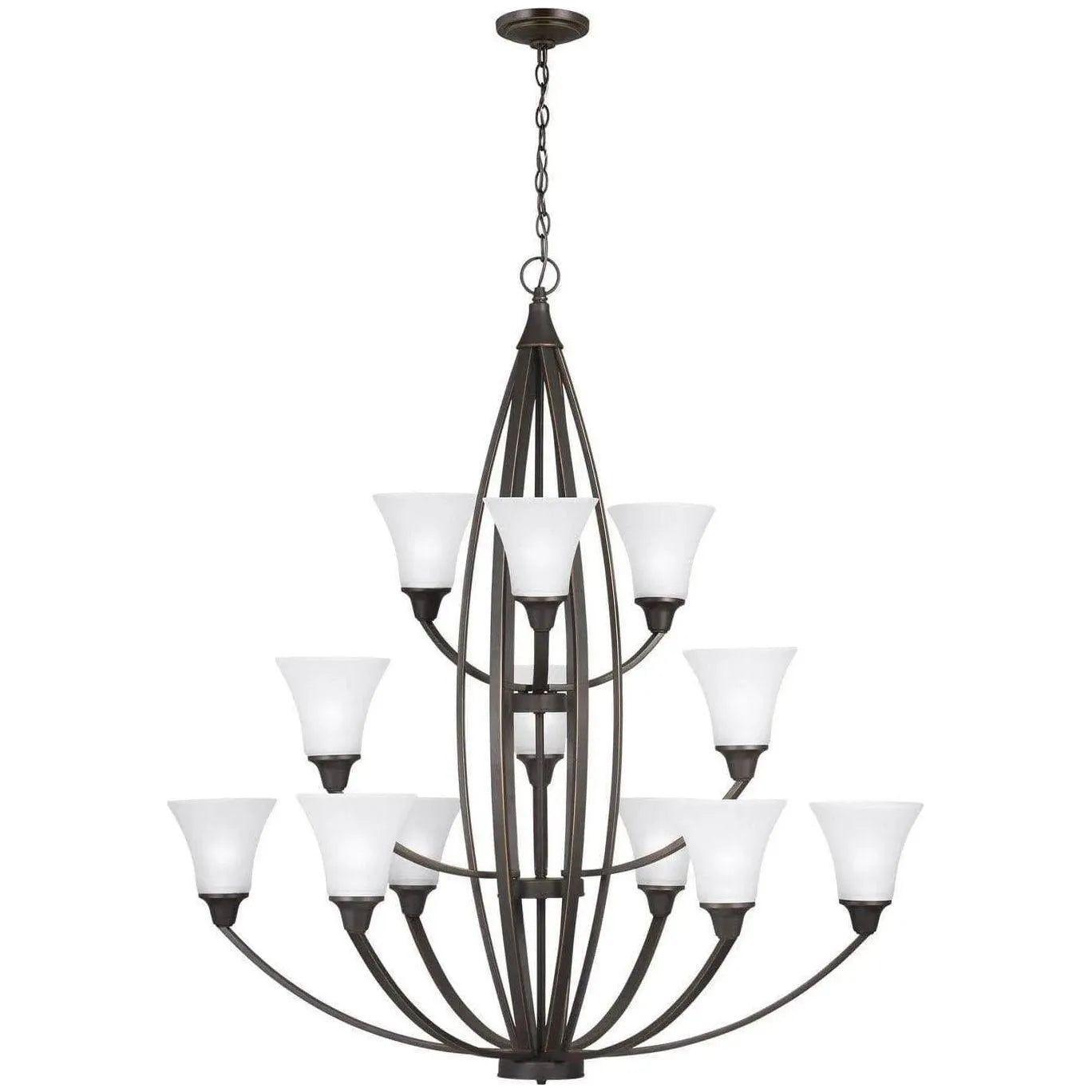 Generation Lighting - Metcalf Chandelier - 3113203-715 | Montreal Lighting & Hardware