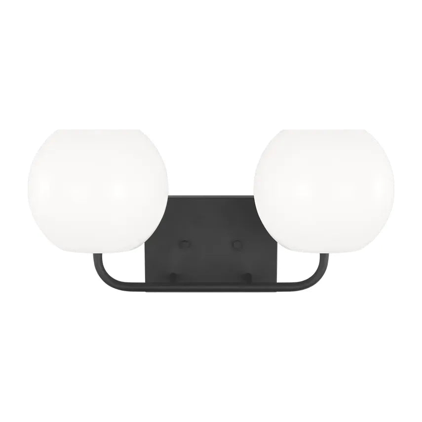 Generation Lighting - Rory Medium Vanity - GLV1012MBK | Montreal Lighting & Hardware