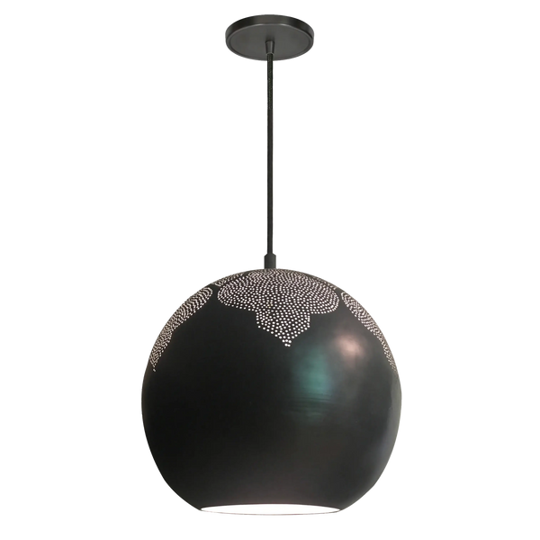 Najma Treillis Globe Suspension Lumière