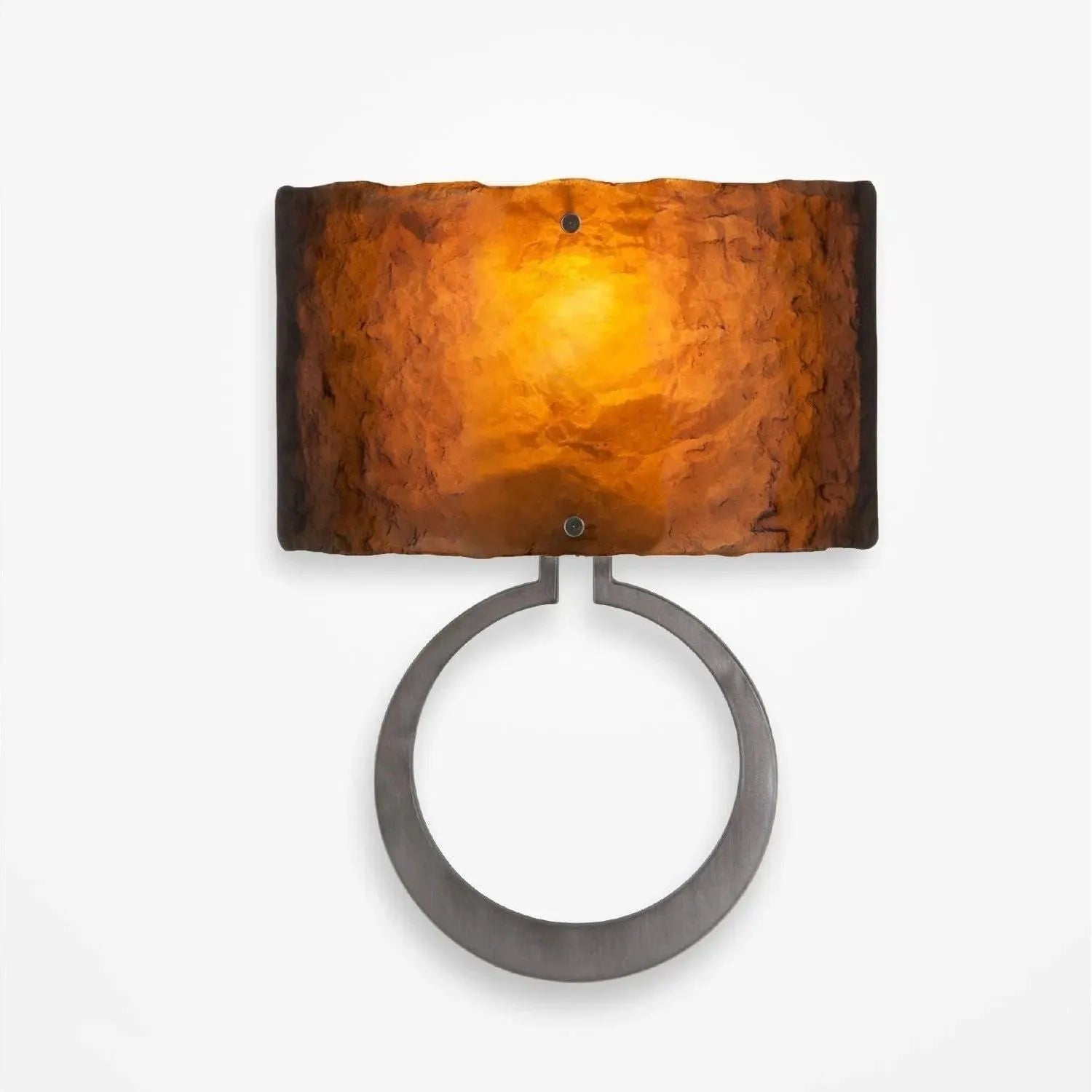Hammerton Studio - Carlyle Circlet Cover Sconce - CSB0033-0E-SN-BG-E2 | Montreal Lighting & Hardware