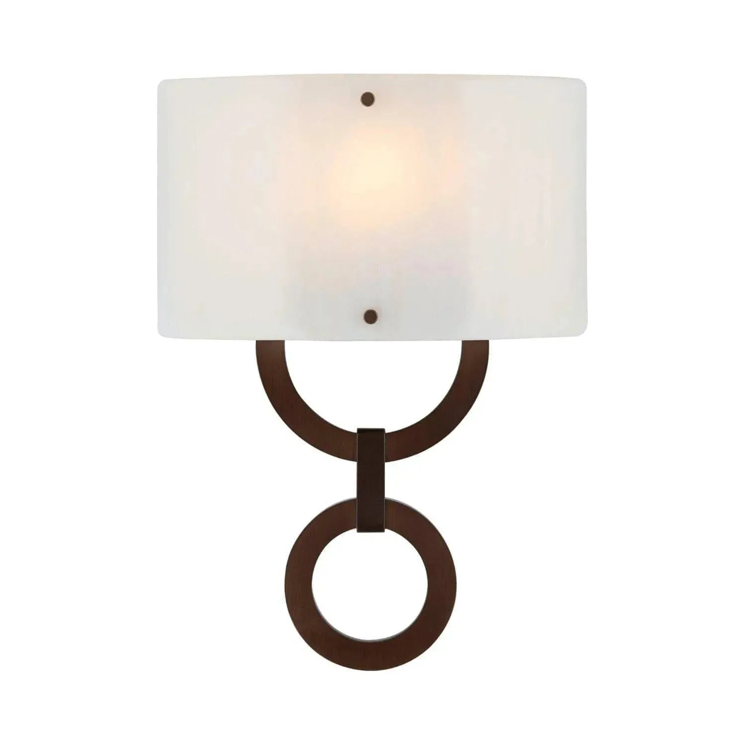 Hammerton Studio - Carlyle Round Link Cover Sconce - CSB0033-0D-RB-IW-E2 | Montreal Lighting & Hardware