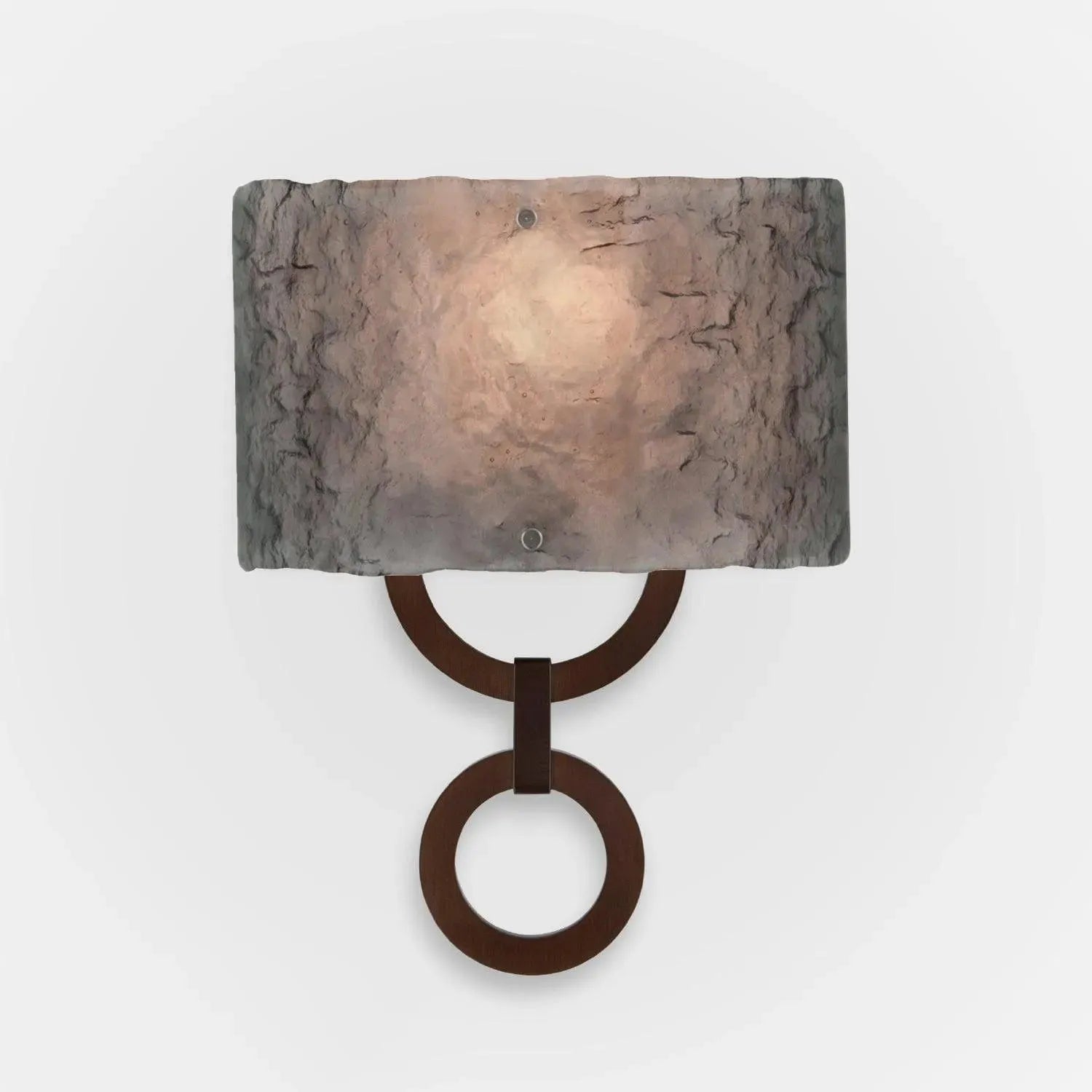 Hammerton Studio - Carlyle Round Link Cover Sconce - CSB0033-0D-RB-SG-E2 | Montreal Lighting & Hardware
