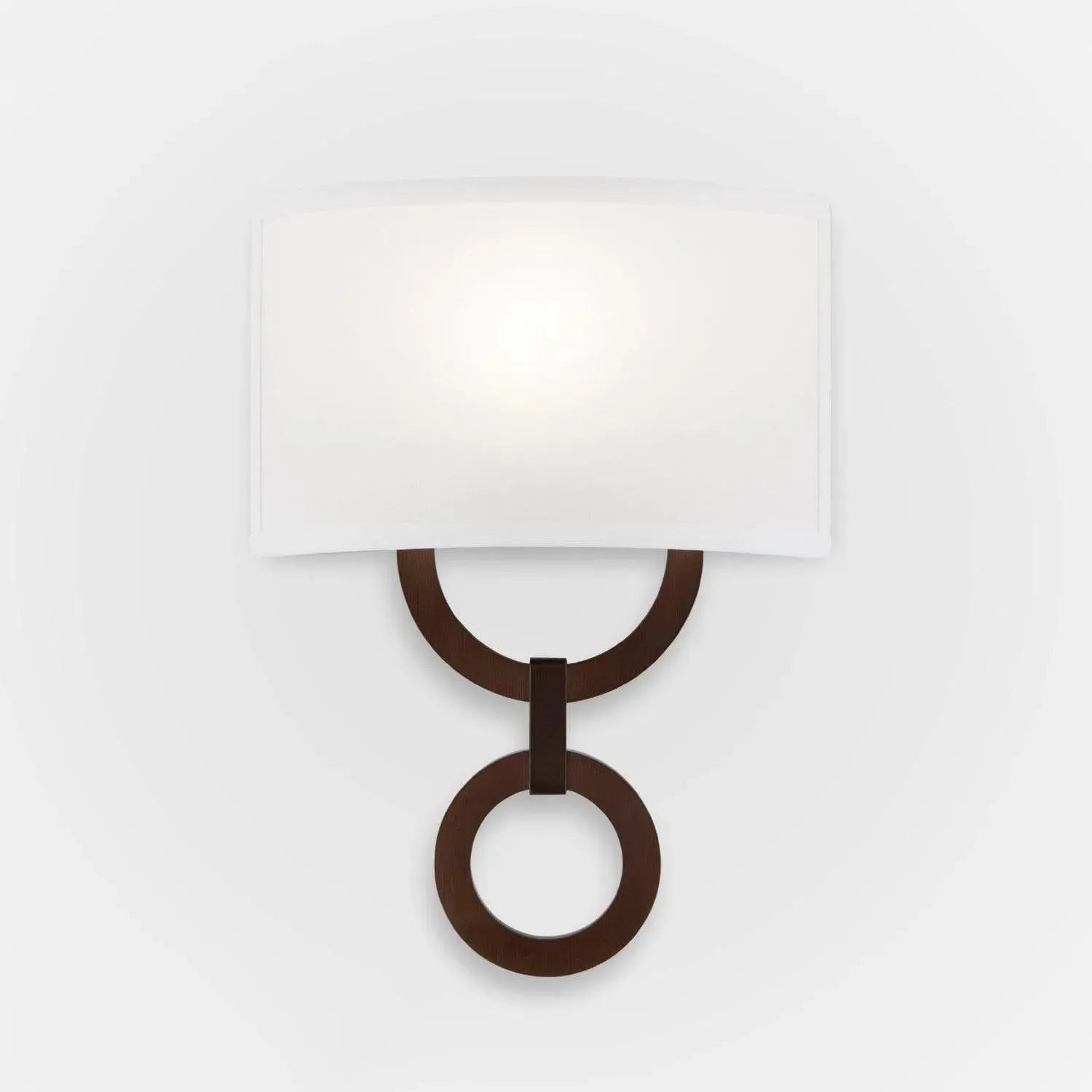 Hammerton Studio - Carlyle Round Link Cover Sconce - CSB0033-0D-RB-SH-E2 | Montreal Lighting & Hardware