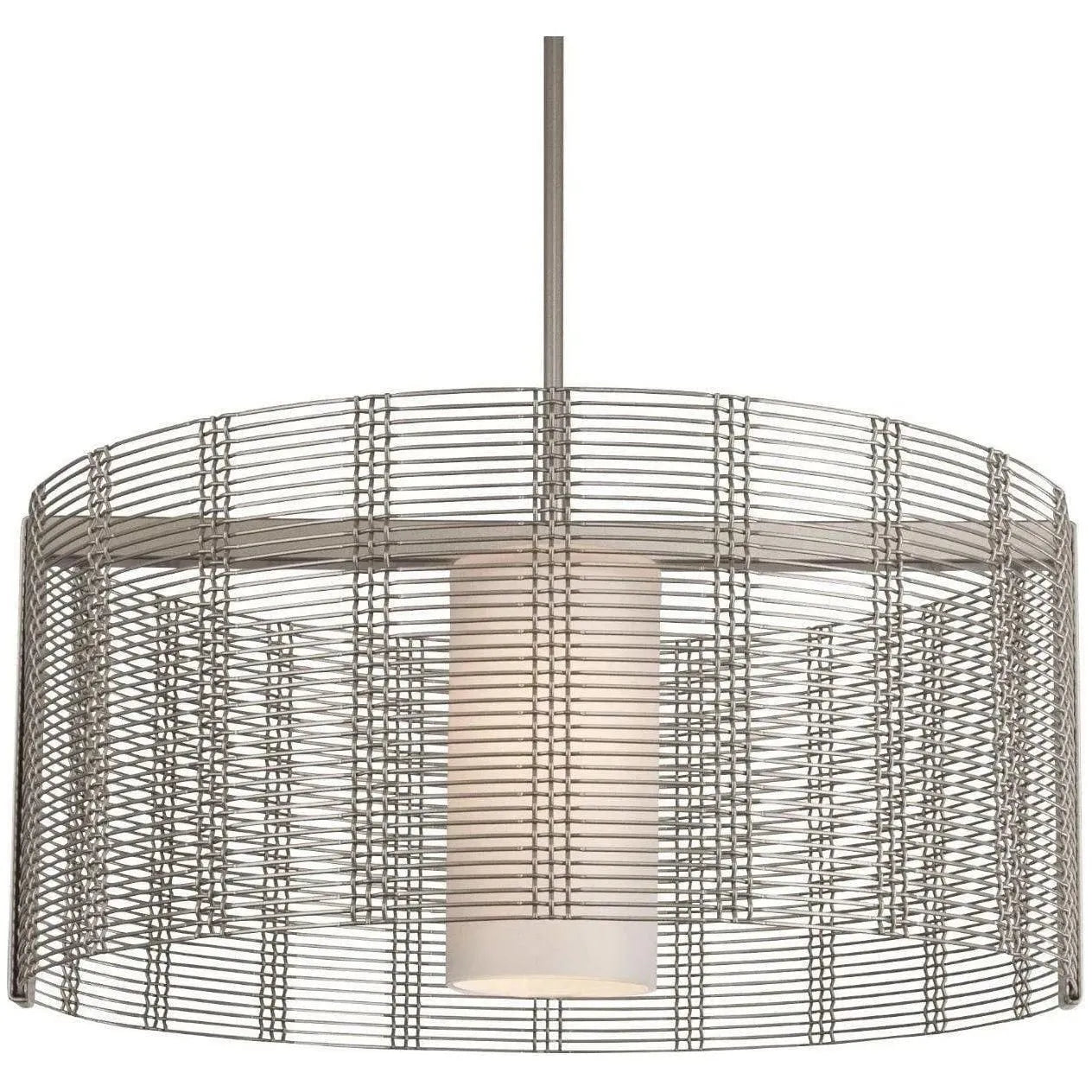 Hammerton Studio - Downtown Mesh Drum, 24-Inch - CHB0020-24-BS-F-001-L1 | Montreal Lighting & Hardware