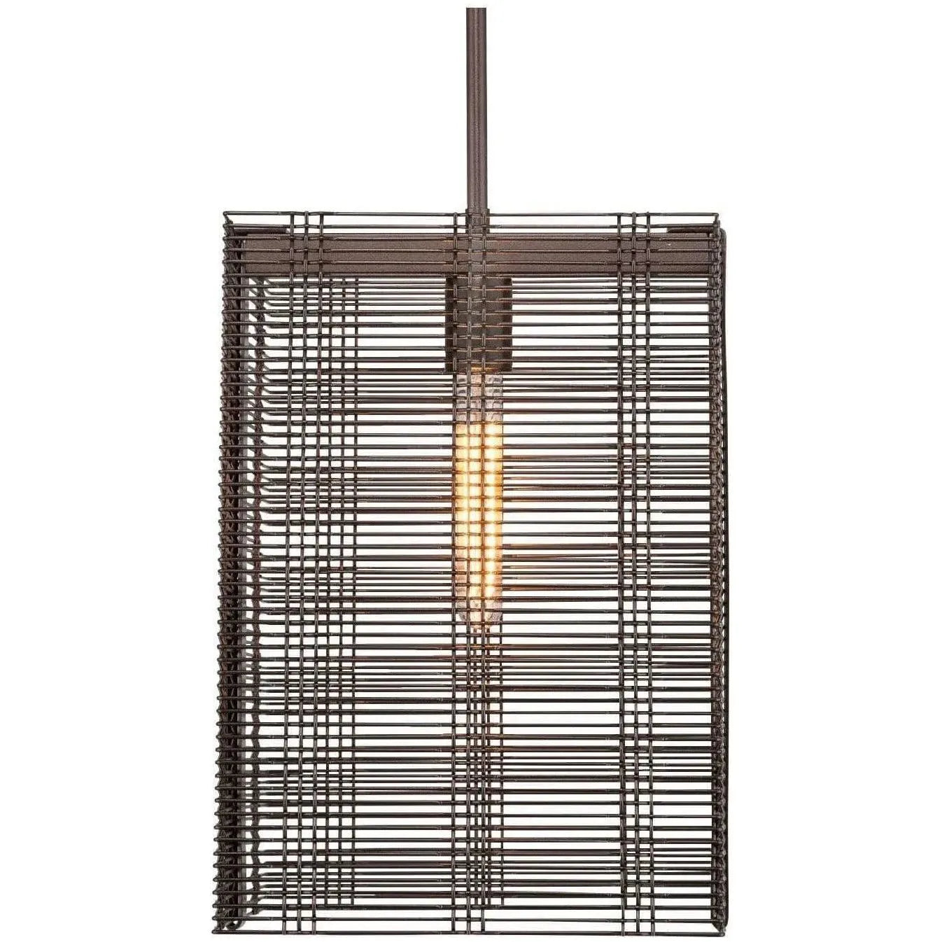 Hammerton Studio - Downtown Mesh Pendant, 16-Inch - LAB0020-16-FB-0-001-E2 | Montreal Lighting & Hardware