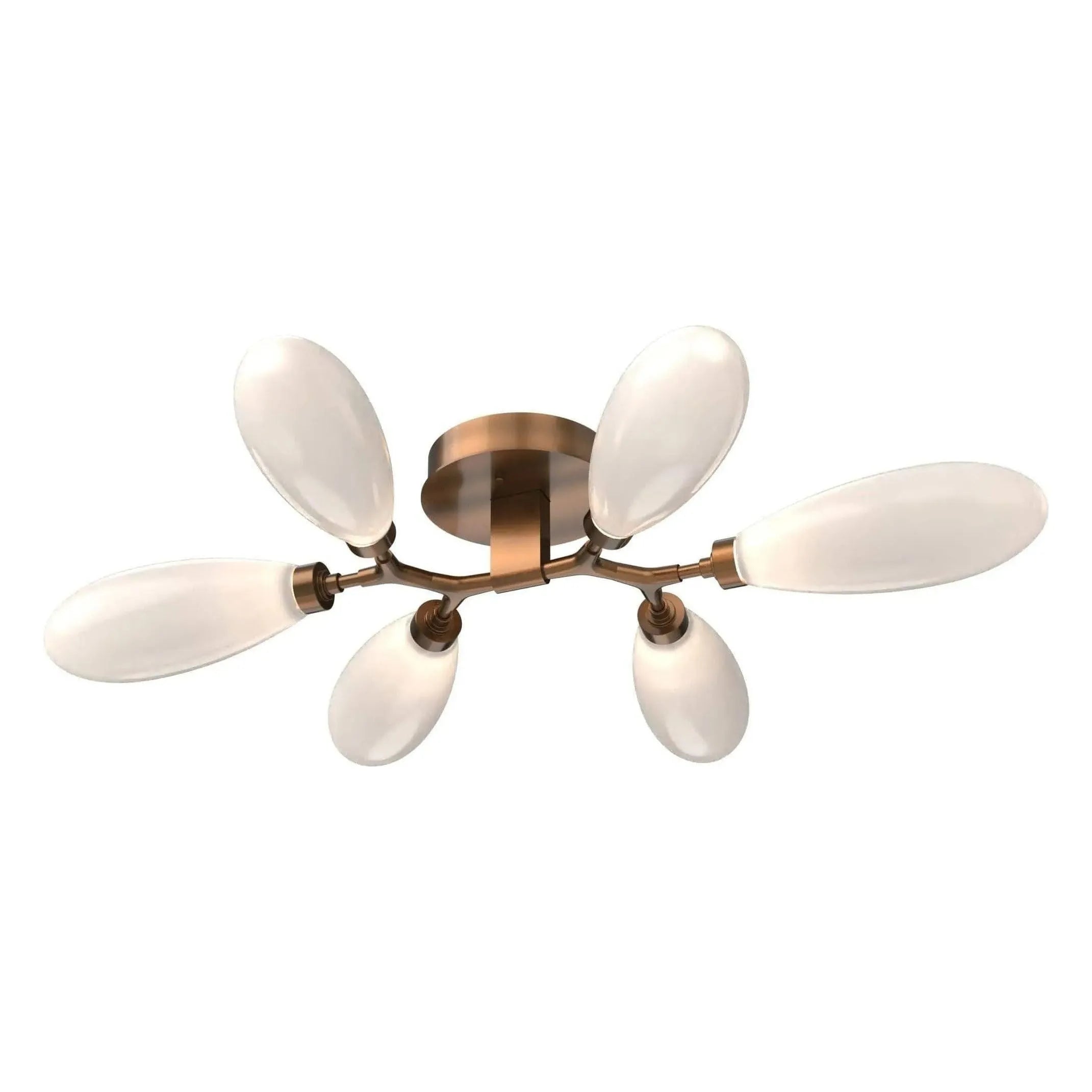 Hammerton Studio - Fiori Flush Mount - CLB0071-01-RB-WL-L3 | Montreal Lighting & Hardware