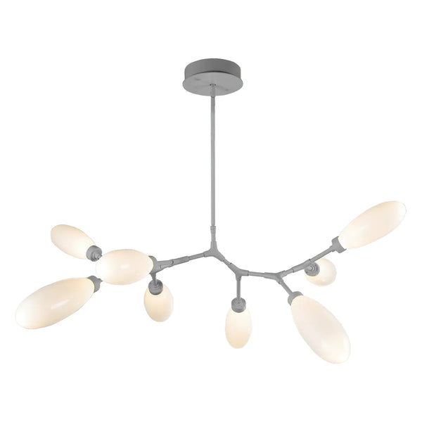 Branche moderne Fiori, 8 lumières