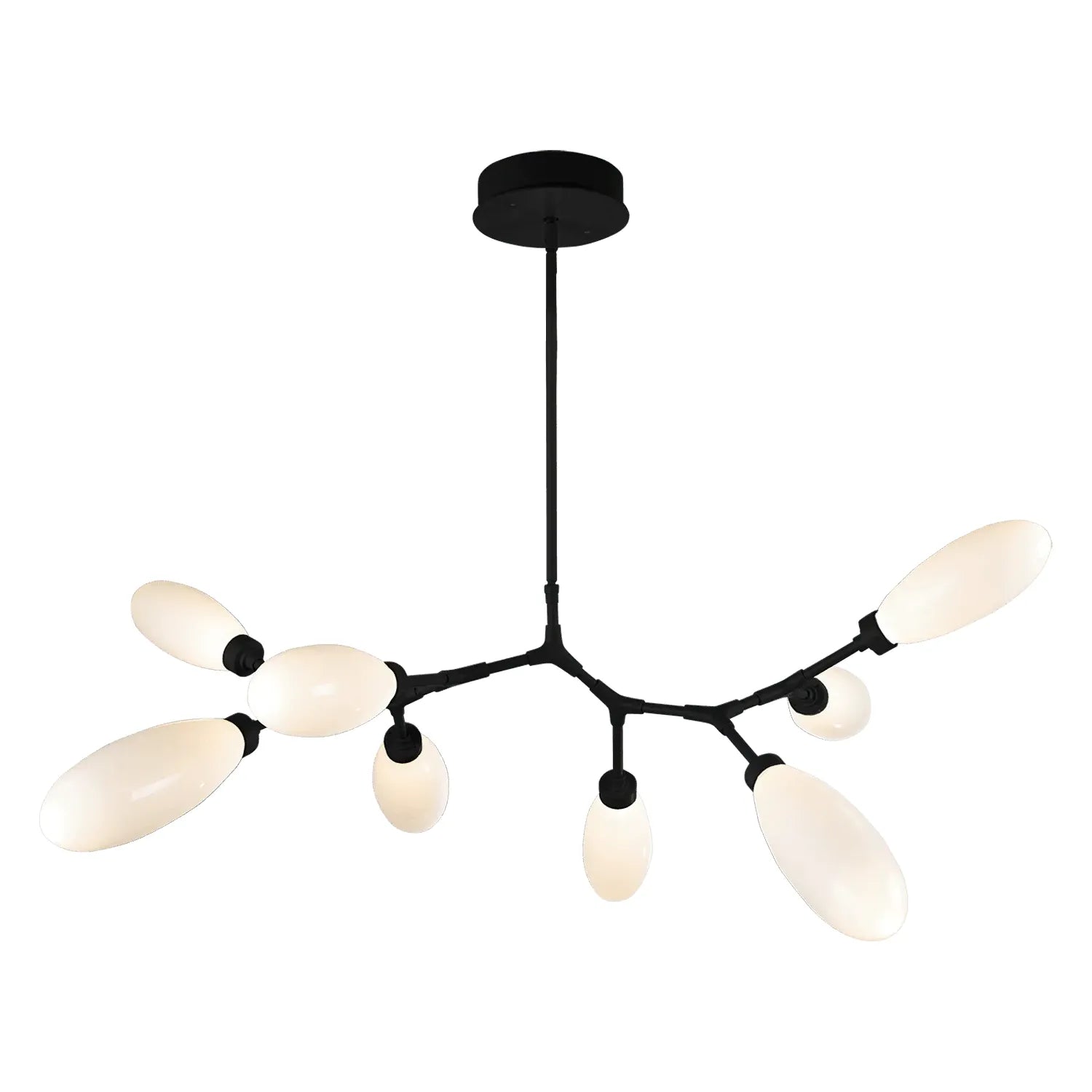 Hammerton Studio - Fiori Modern Branch, 8-Light - PLB0071-BB-MB-WL-001-L3 | Montreal Lighting & Hardware