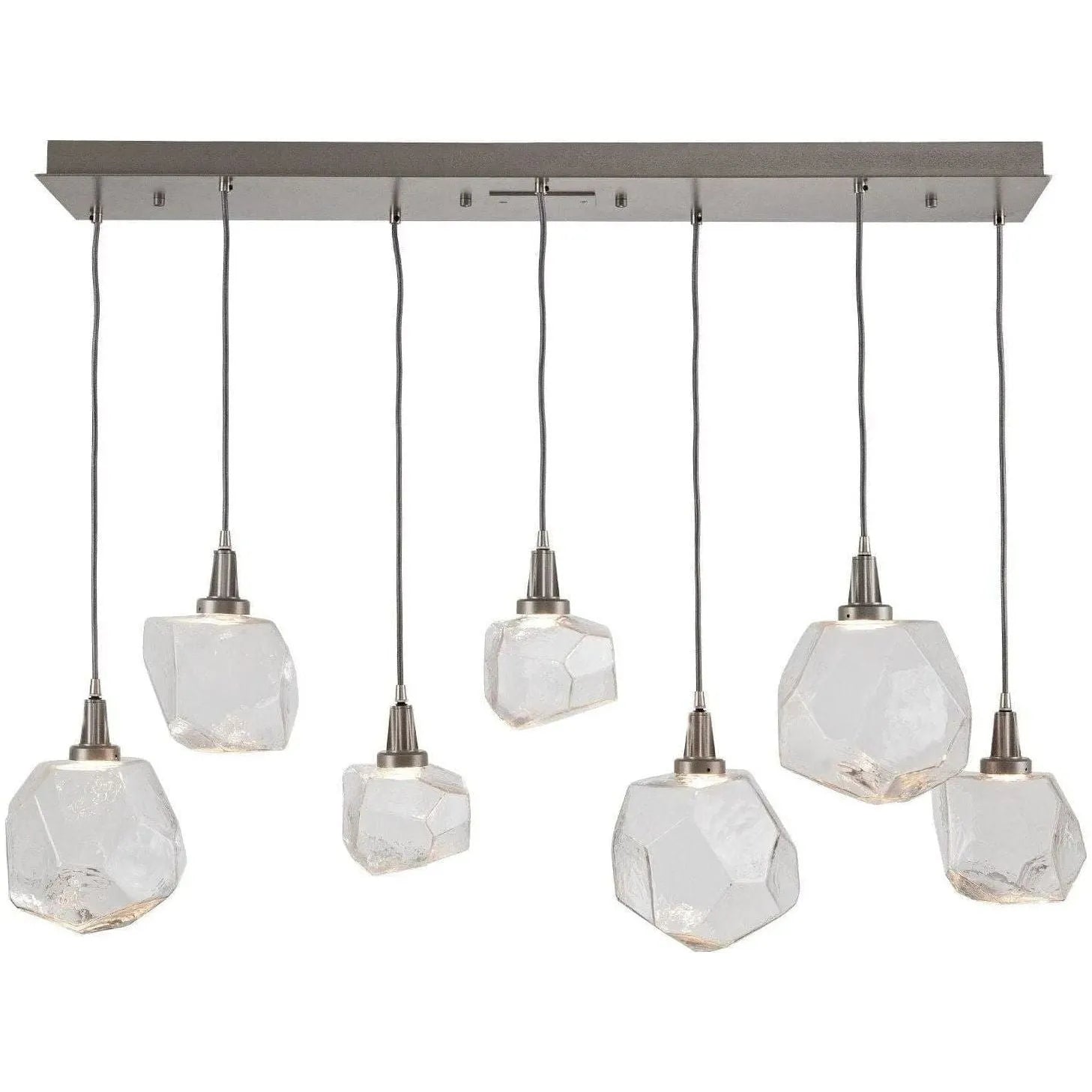 Hammerton Studio - Gem Linear Multi-Port, 7-Light - PLB0039-07-BS-C-C01-L1 | Montreal Lighting & Hardware
