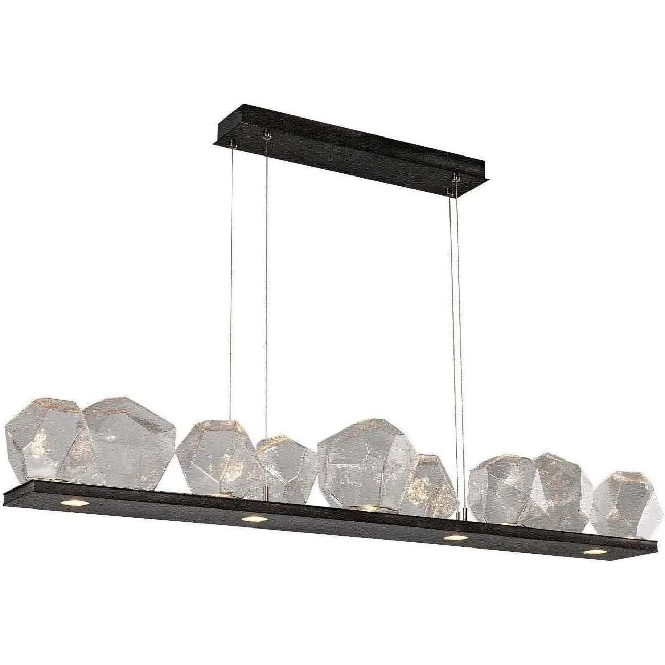 Hammerton Studio - Gem Linear Suspension, 59-Inch - PLB0039-0C-GM-C-CA1-L1 | Montreal Lighting & Hardware
