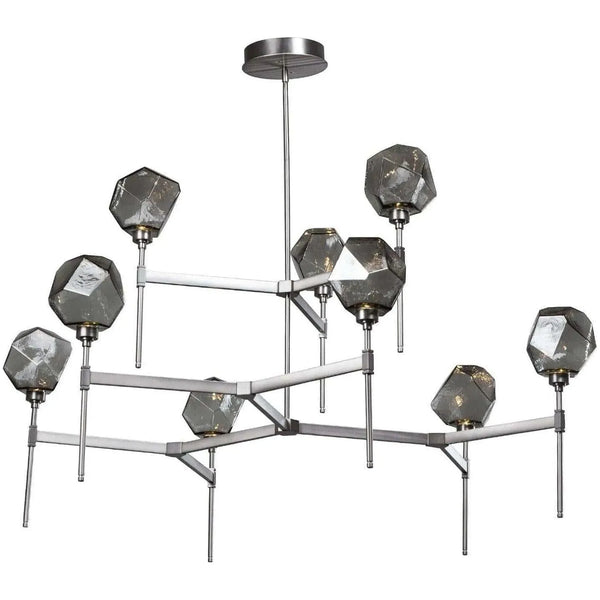 Gem Round Belvedere Chandelier, 55-Inch