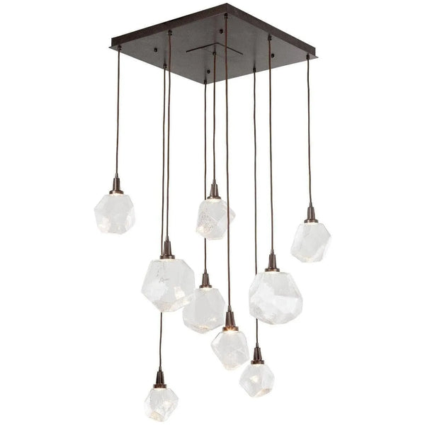 Gem Square multiport, 9 lumières
