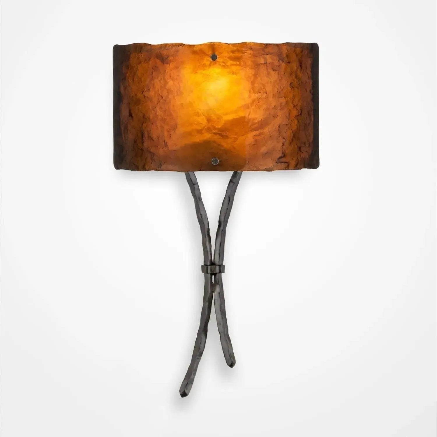 Hammerton Studio - Ironwood Sprout Cover Sconce - CSB0032-0B-GM-BG-E2 | Montreal Lighting & Hardware