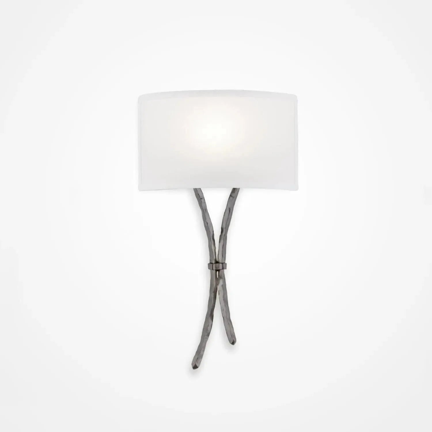 Hammerton Studio - Ironwood Sprout Cover Sconce - CSB0032-0B-SN-SH-E2 | Montreal Lighting & Hardware
