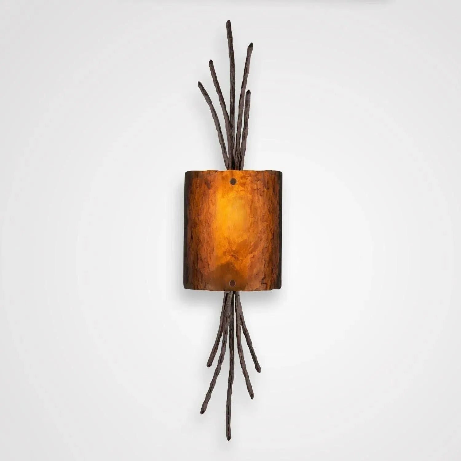 Hammerton Studio - Ironwood Thistle Cover Sconce - CSB0032-0D-RB-BG-E2 | Montreal Lighting & Hardware