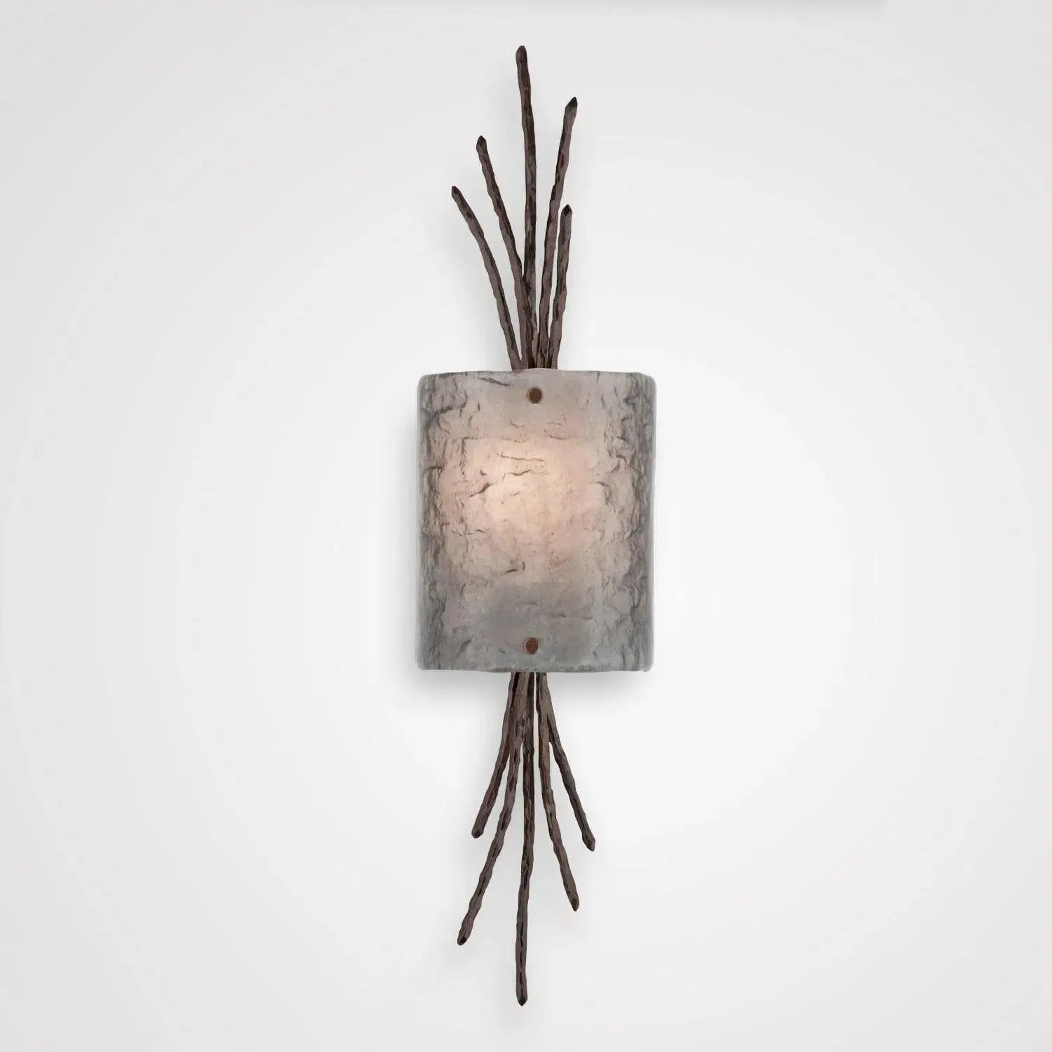 Hammerton Studio - Ironwood Thistle Cover Sconce - CSB0032-0D-RB-SG-E2 | Montreal Lighting & Hardware
