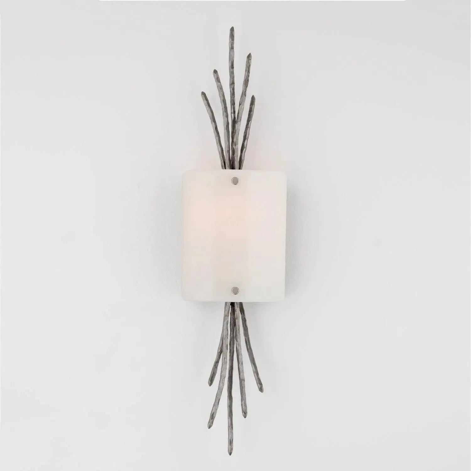 Hammerton Studio - Ironwood Thistle Cover Sconce - CSB0032-0D-SN-IW-E2 | Montreal Lighting & Hardware