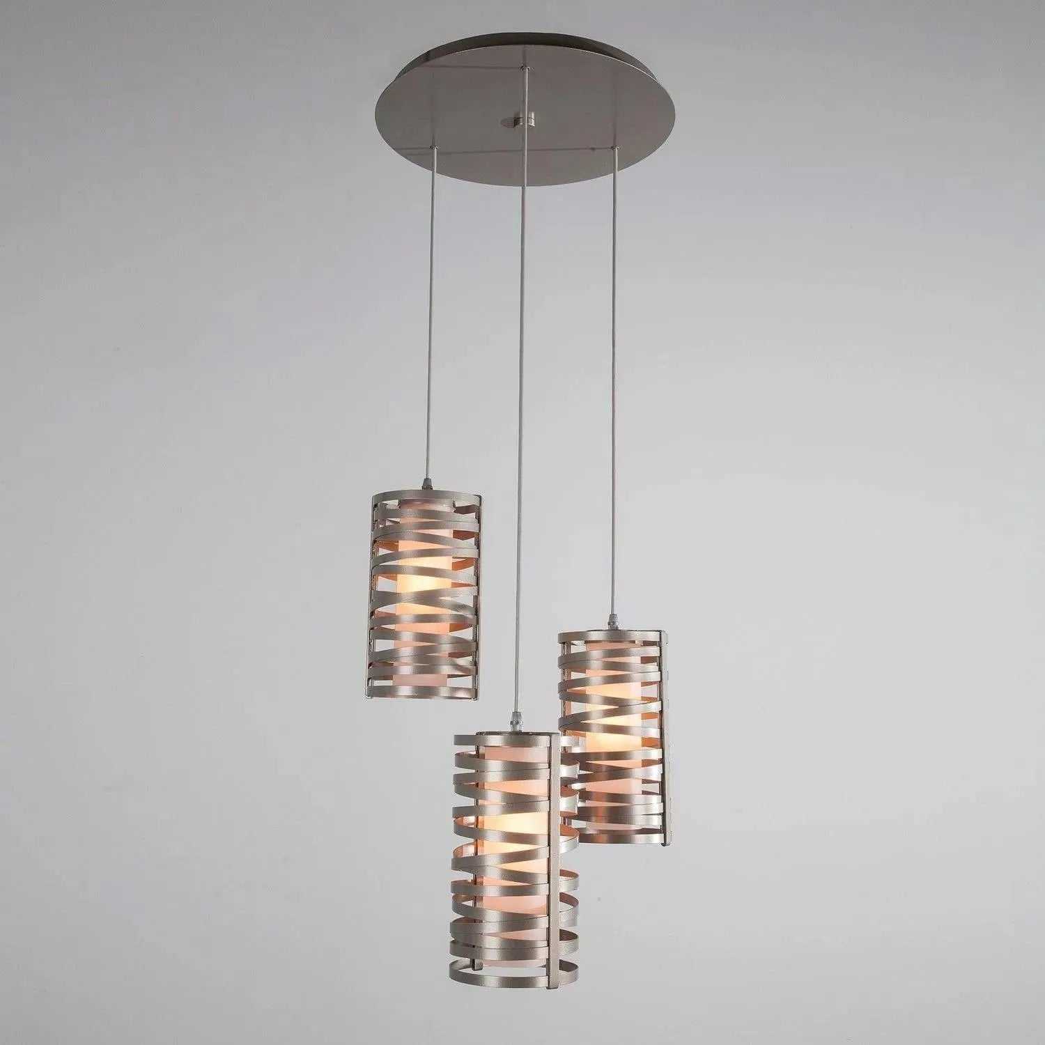 Hammerton Studio - Misto Round Multi-Port, 3-Light - CHB0048-03-BS-OA-C01-E2 | Montreal Lighting & Hardware