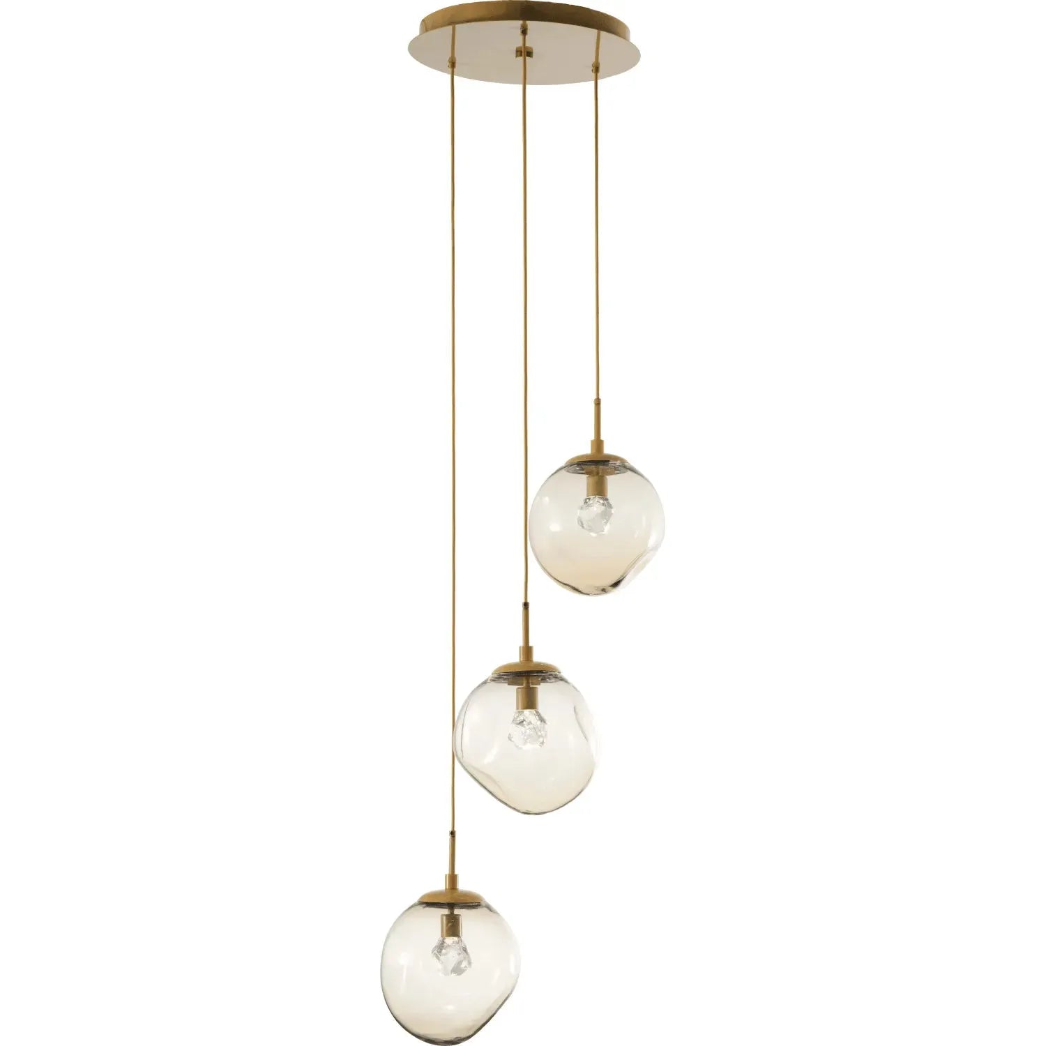 Hammerton Studio - Nebula Aster Round Multi-Port, 3-Light - CHB0066-03-GB-ZA-C01-L1 | Montreal Lighting & Hardware