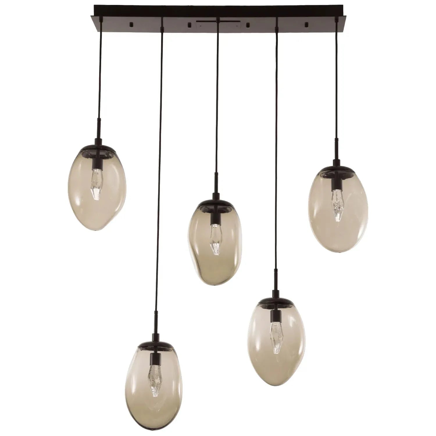 Hammerton Studio - Nebula Meteo Linear Multi-Port, 5-Light - PLB0067-05-FB-GB-C01-L1 | Montreal Lighting & Hardware