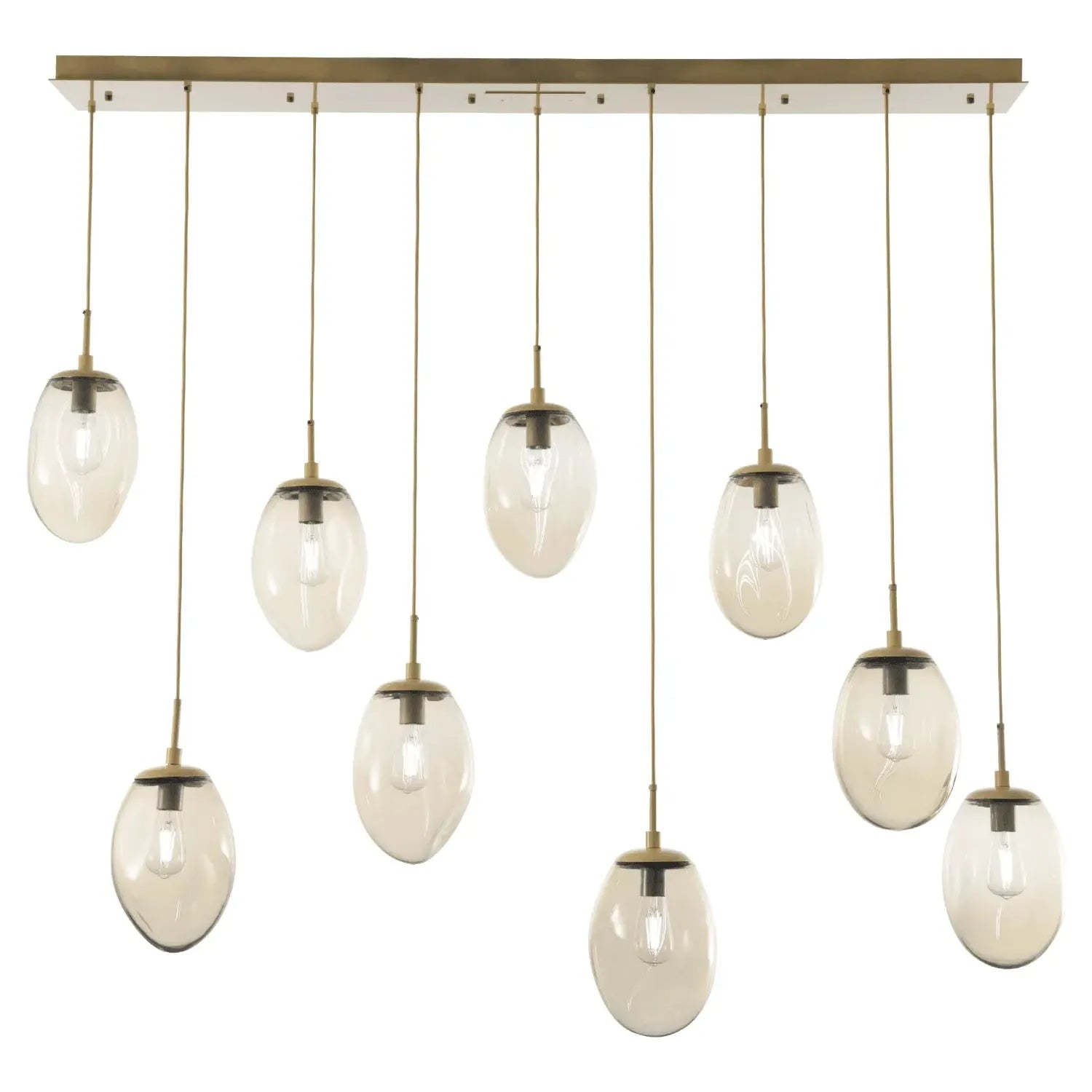Hammerton Studio - Nebula Meteo Linear Multi-Port, 9-Light - PLB0063-09-GB-A-C01-E2 | Montreal Lighting & Hardware