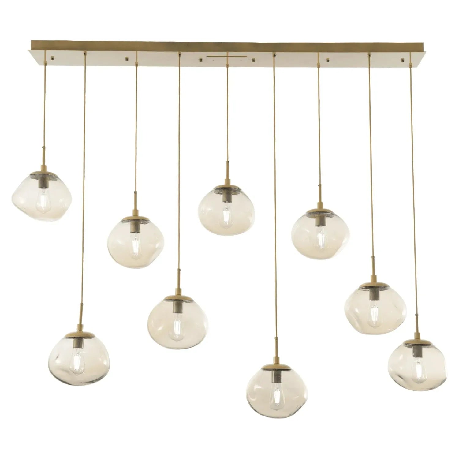 Hammerton Studio - Nebula Nova Linear Multi-Port, 9-Light - PLB0064-09-GB-A-C01-E2 | Montreal Lighting & Hardware