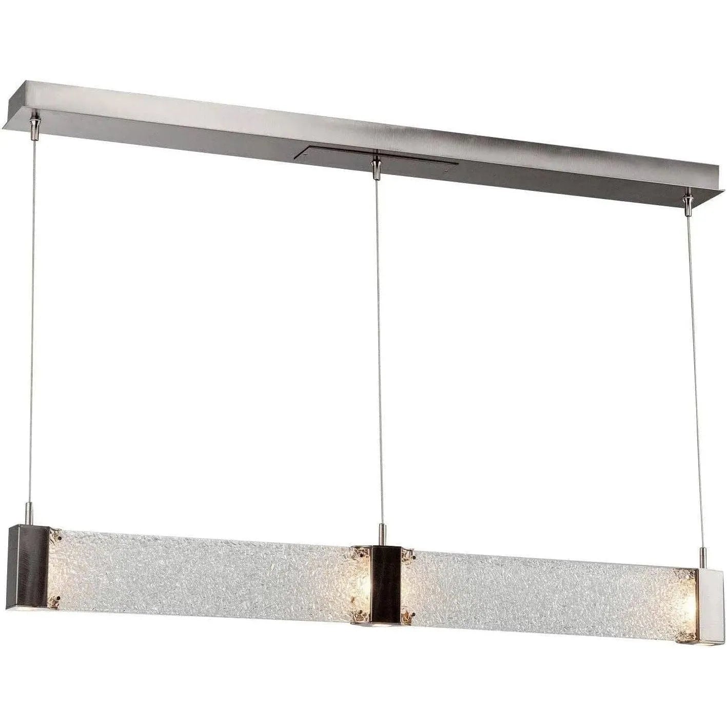 Hammerton Studio - Parallel Linear Suspension, 7-Light - PLB0042-47-SN-CR-CA1-L1 | Montreal Lighting & Hardware