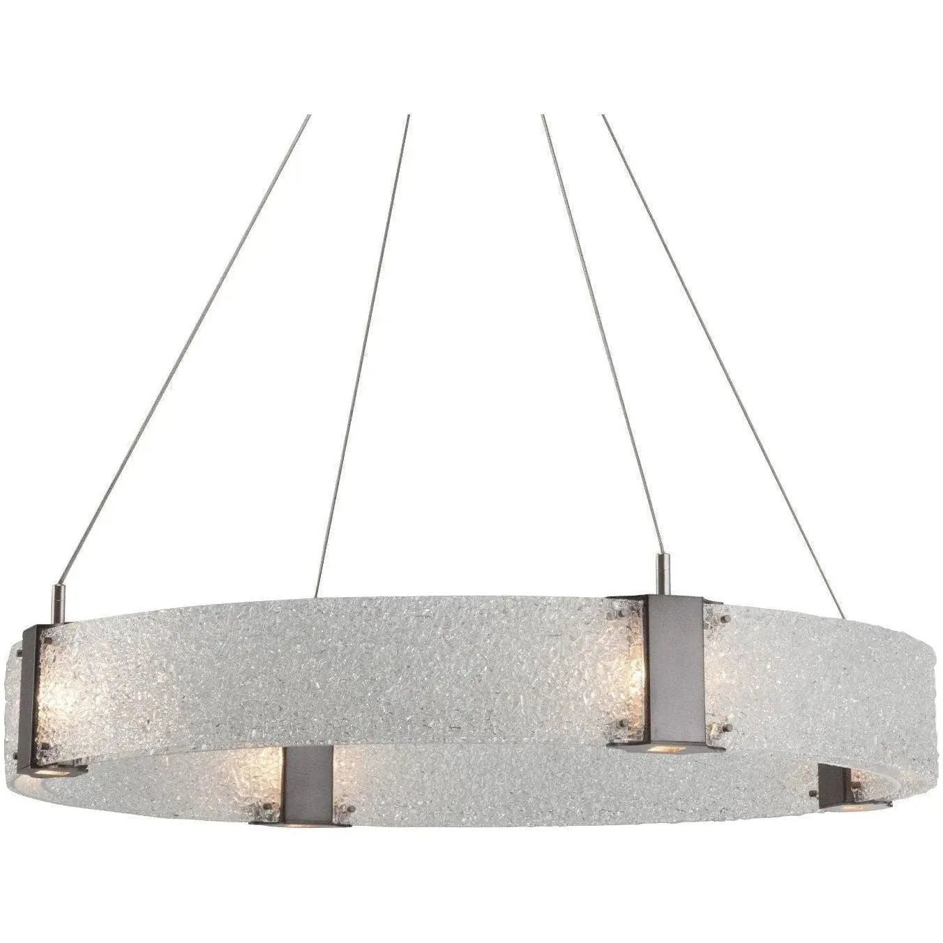 Hammerton Studio - Parallel Ring Chandelier, 33-Inch - CHB0042-33-GM-CR-CA1-L1 | Montreal Lighting & Hardware