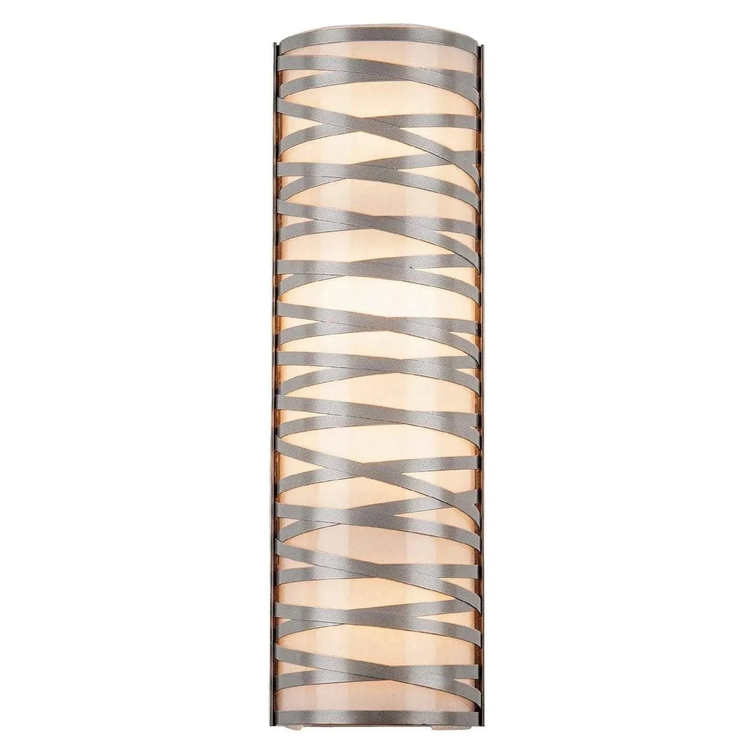 Hammerton Studio - Tempest Cover Sconce, -inch - CSB0013-24-BS-F-E2 | Montreal Lighting & Hardware