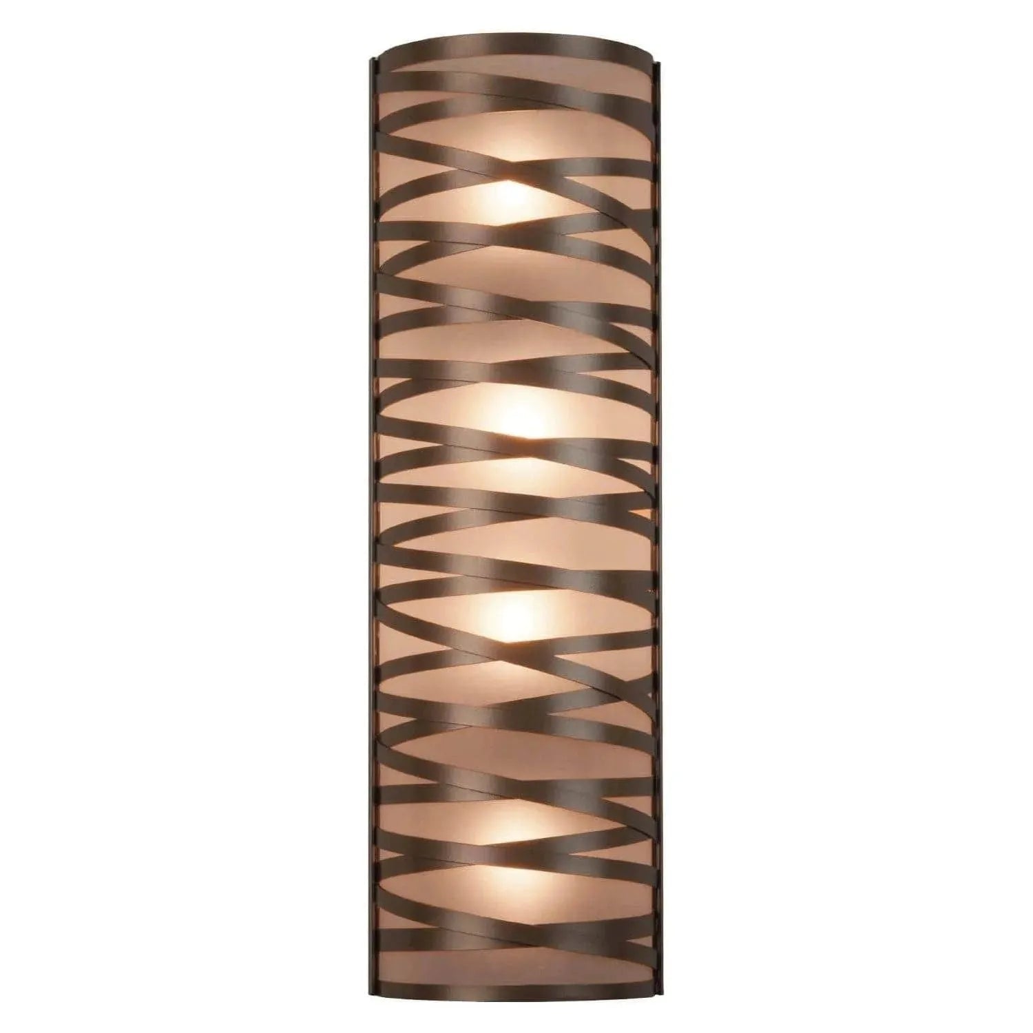 Hammerton Studio - Tempest Cover Sconce, -inch - CSB0013-24-FB-F-E2 | Montreal Lighting & Hardware