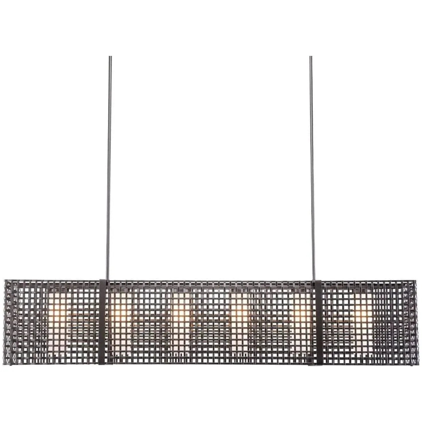 Hammerton Studio - Tweed Linear Suspension, 73-Inch - PLB0037-73-MB-F-001-L1 | Montreal Lighting & Hardware