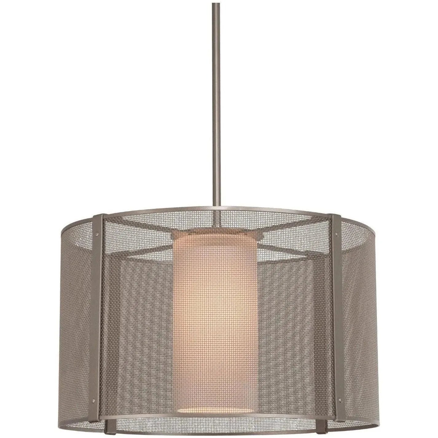 Hammerton Studio - Uptown Mesh Drum, 18-Inch - CHB0019-18-BS-F-001-L1 | Montreal Lighting & Hardware