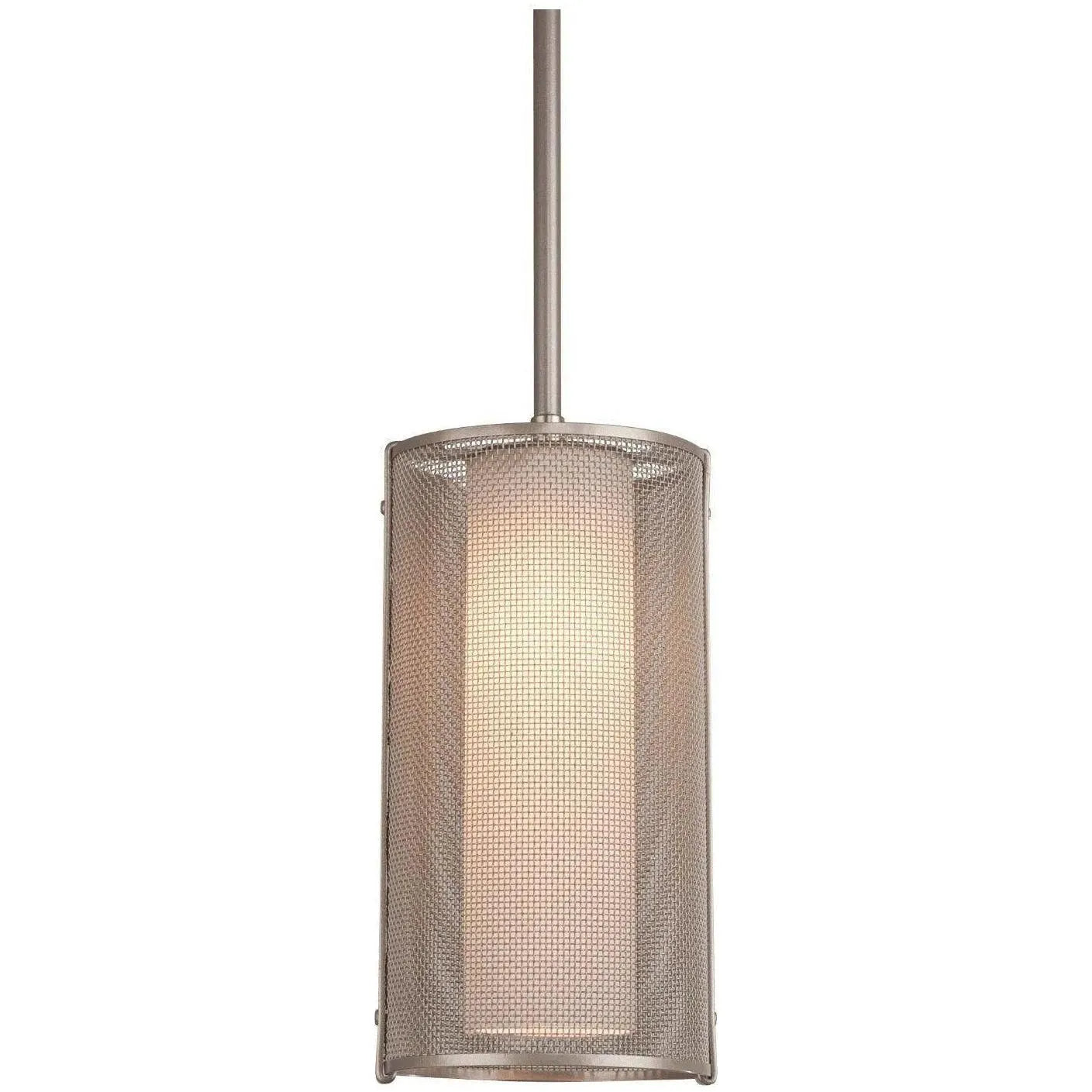 Hammerton Studio - Uptown Mesh Pendant, 11-Inch - LAB0019-11-BS-F-C01-E2 | Montreal Lighting & Hardware