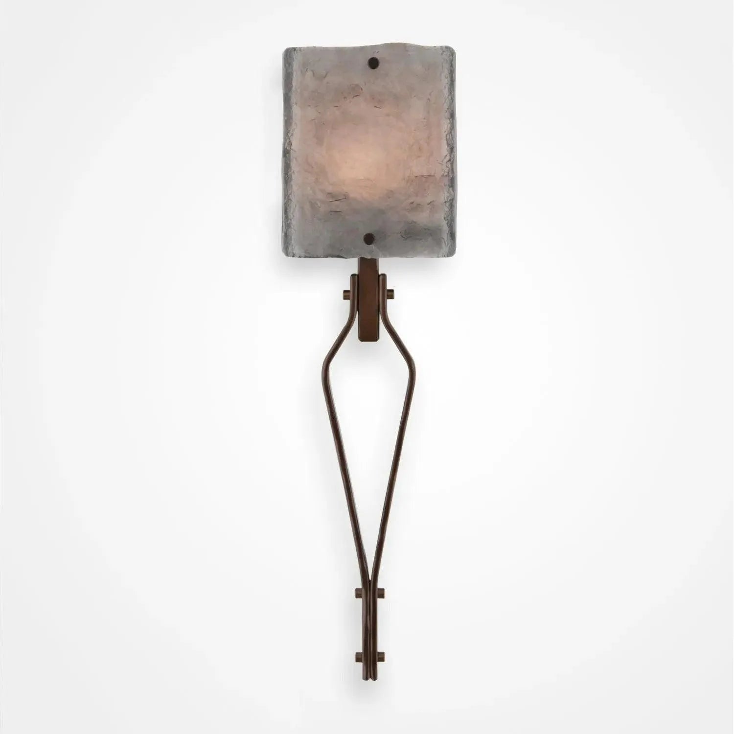 Hammerton Studio - Urban Loft Angle Cover Sconce - CSB0026-0A-RB-SG-E2 | Montreal Lighting & Hardware