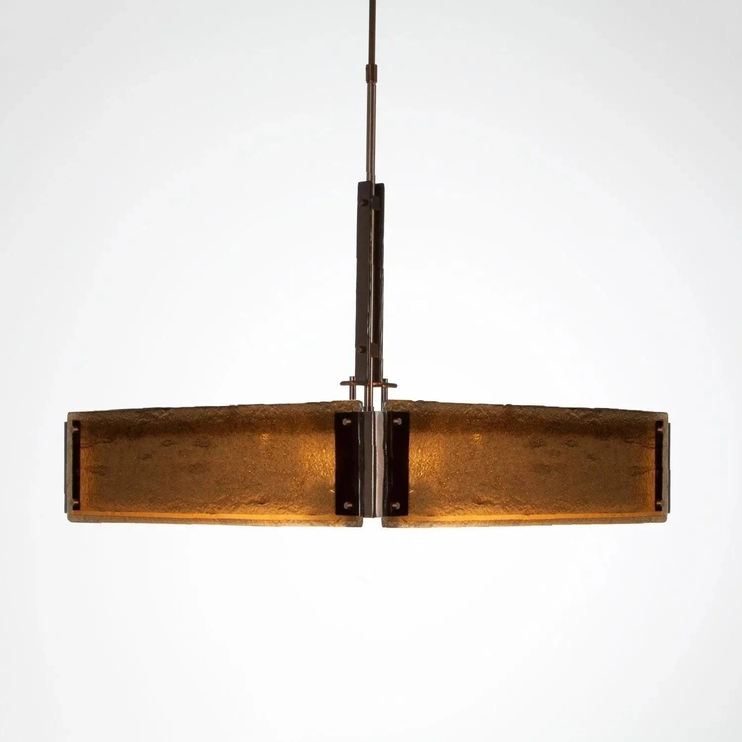 Hammerton Studio - Urban Loft Square Chandelier, 24-Inch - CHB0026-0A-RB-BG-001-E2 | Montreal Lighting & Hardware