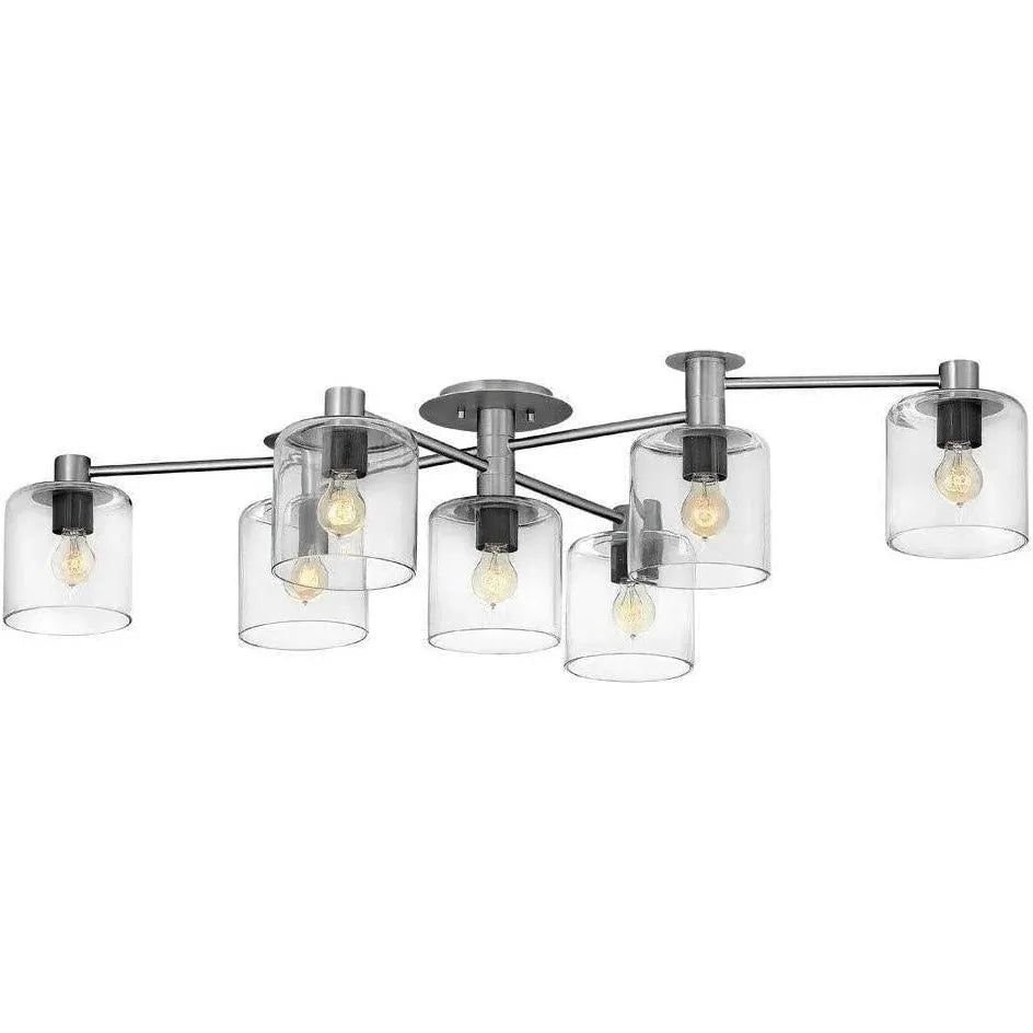 Hinkley Lighting - Axel 58-Inch Semi-Flush Mount - 4513BN | Montreal Lighting & Hardware