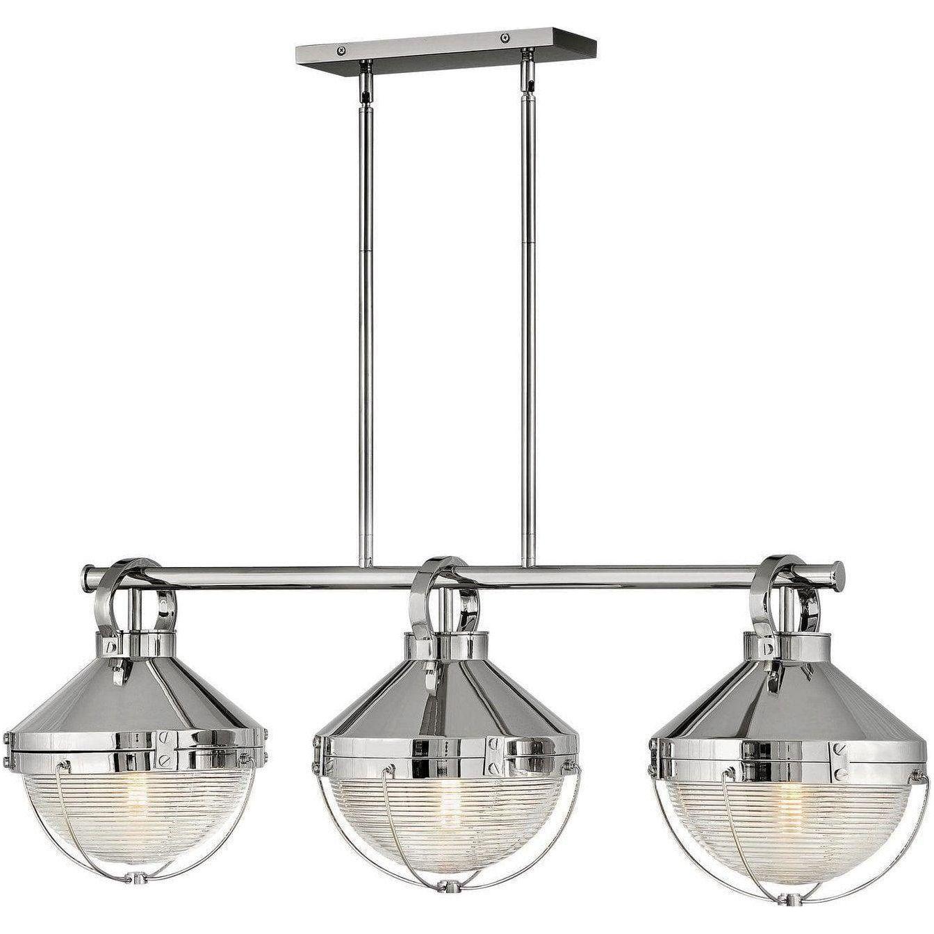 Hinkley Lighting - Crew 42-Inch Linear Suspension - 4846PN | Montreal Lighting & Hardware