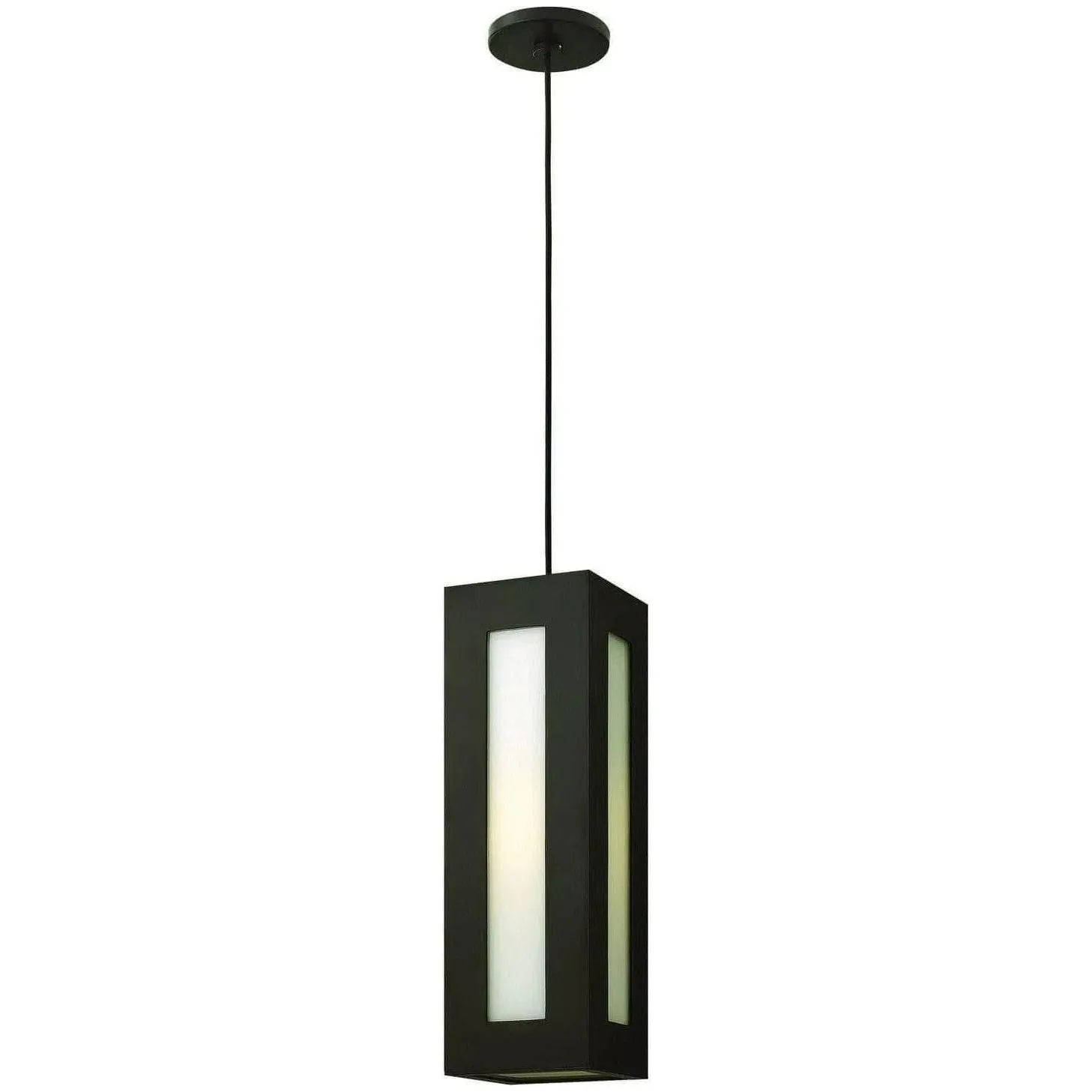 Hinkley Lighting - Dorian 6-Inch Outdoor Hanging Lantern - 2192BZ-LED | Montreal Lighting & Hardware