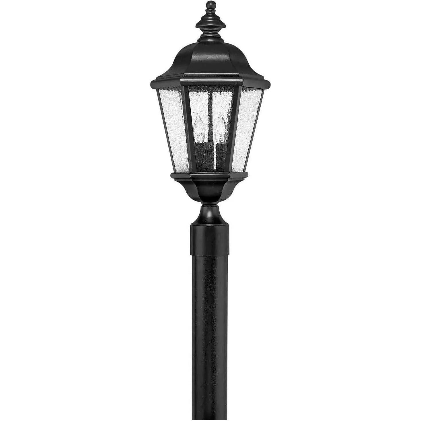 Hinkley Lighting - Edgewater 22-Inch Outdoor Post Mount - 1671BK | Montreal Lighting & Hardware
