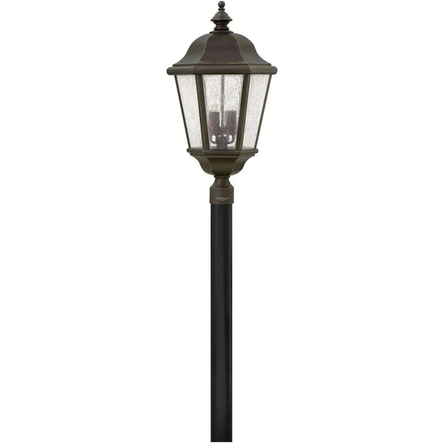 Hinkley Lighting - Edgewater 28-Inch Outdoor Post Mount - 1677OZ | Montreal Lighting & Hardware